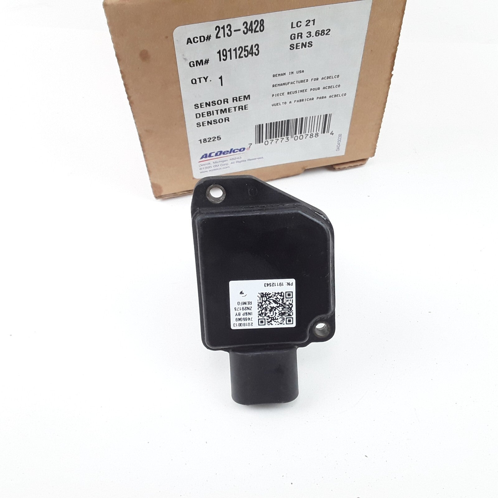 ACDelco Mass Air Flow Sensor Fits Pontiac Oldsmobile Chevrolet Buick (1999-2005)