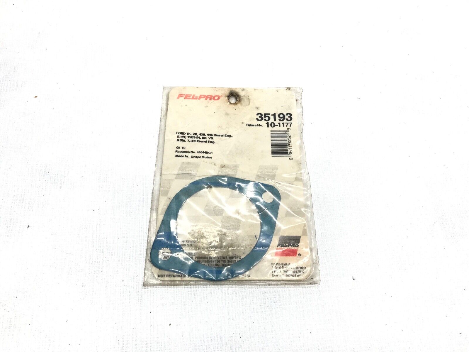 GENUINE Fel-Pro 35193 Water Outlet Gasket FAST FREE SHIPPING - HotCarParts
