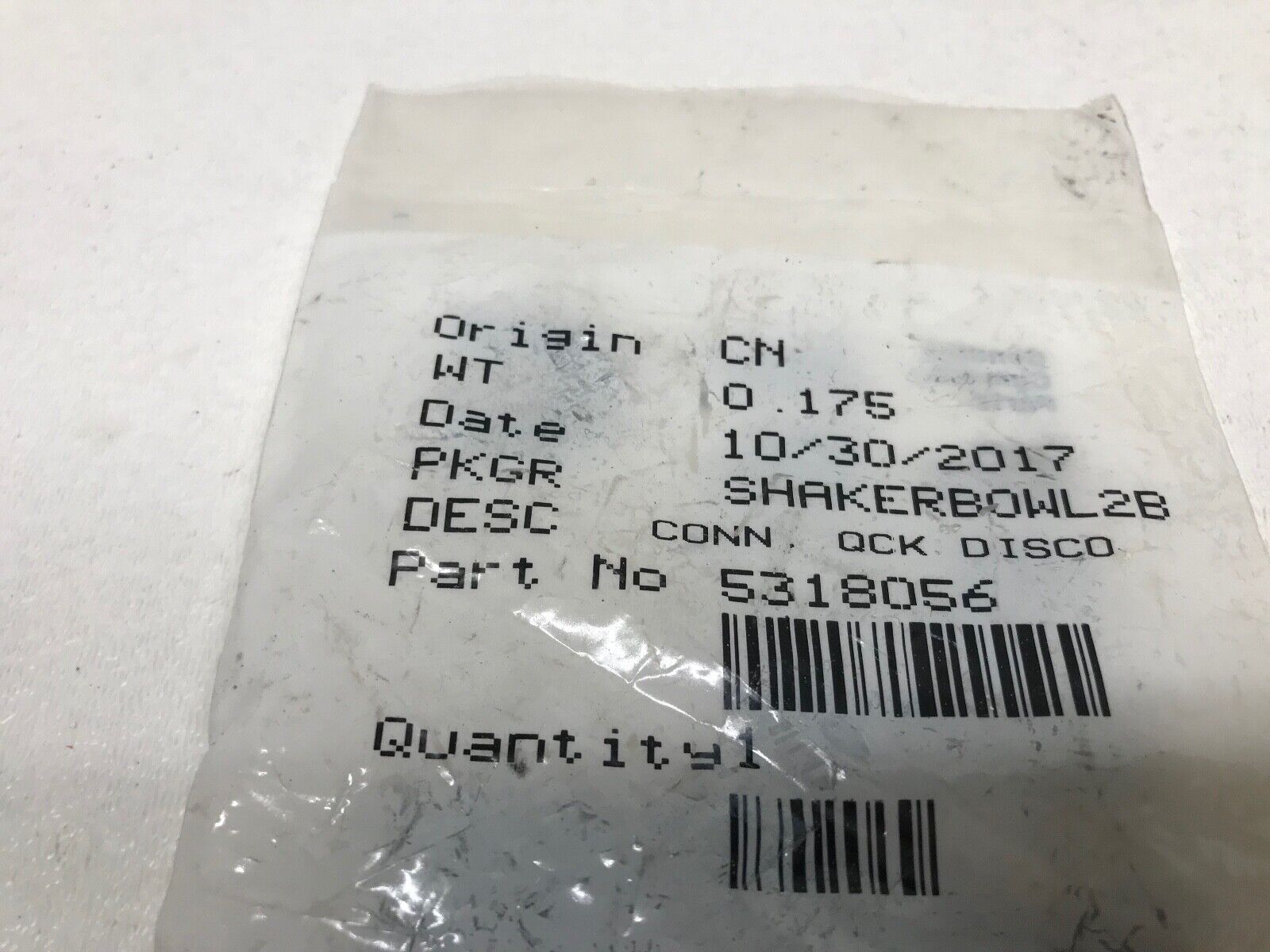 5318056 GENUINE OE CUMMINS CONNECTOR QUICK DISCONNECT FITTING FAST SHIPPING - HotCarParts