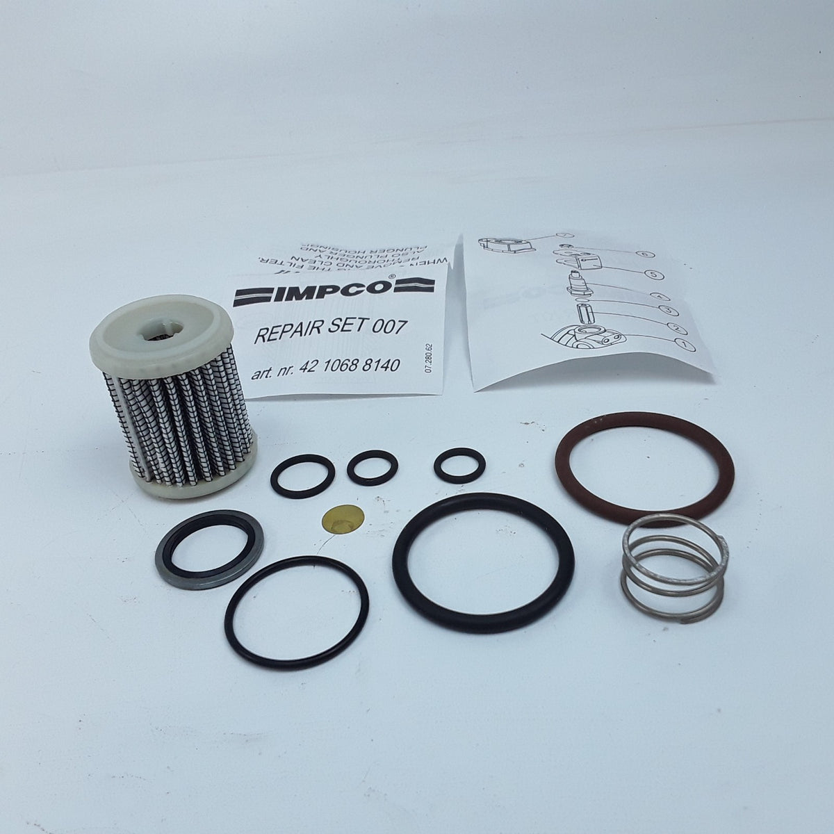 IMPCO Repair Set 007 42 1068 8140 LPG Gas Filters Fits Heavy Duty Forklifts