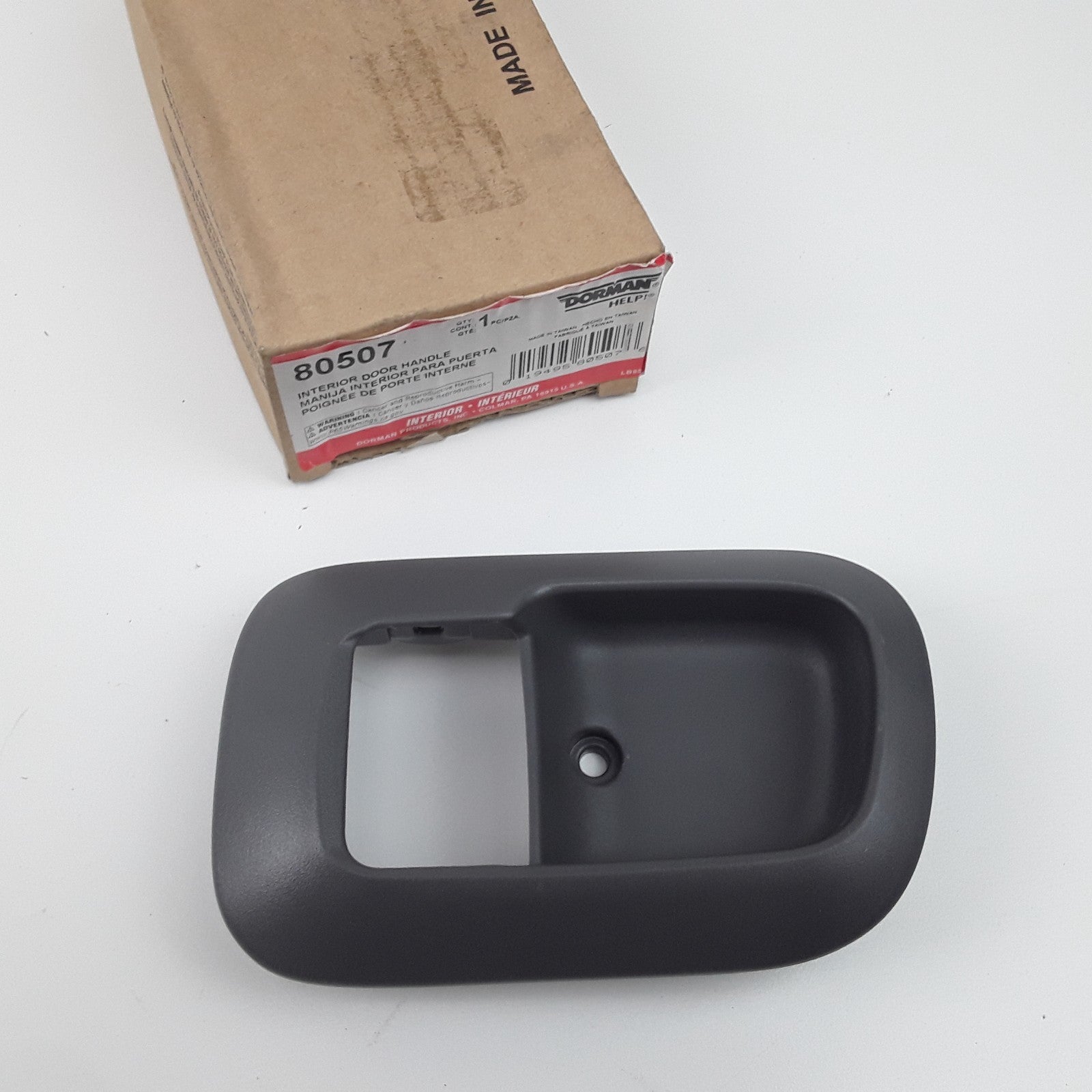 Dorman 80507 Front Left Interior Door Handle Bezel For Toyota Sienna (1998-2003)