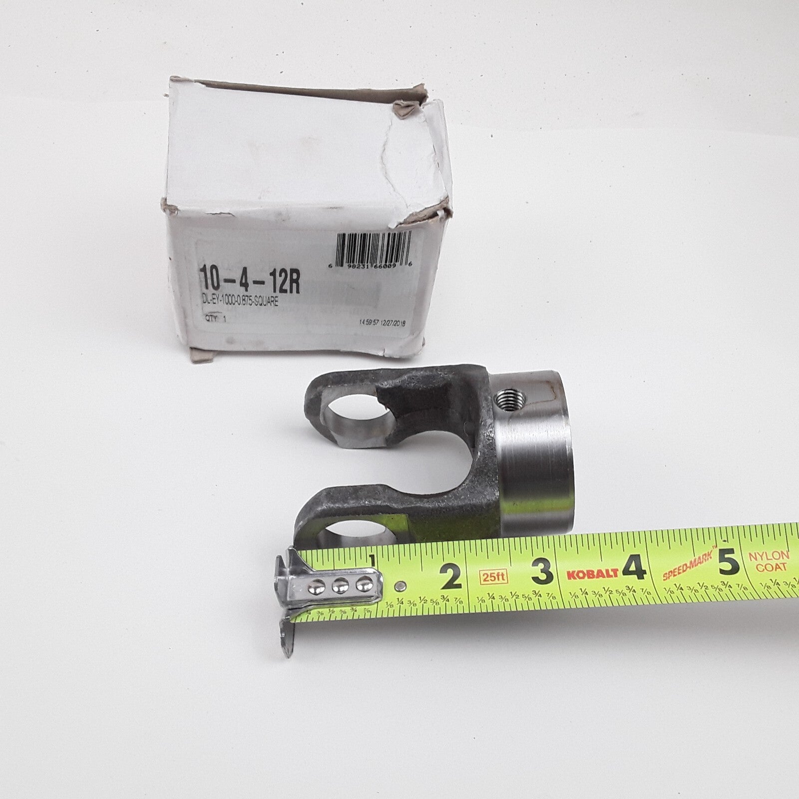 World American 10-4-12R 1000 Series Power Take Off (PTO) End Yoke 0.875" Square