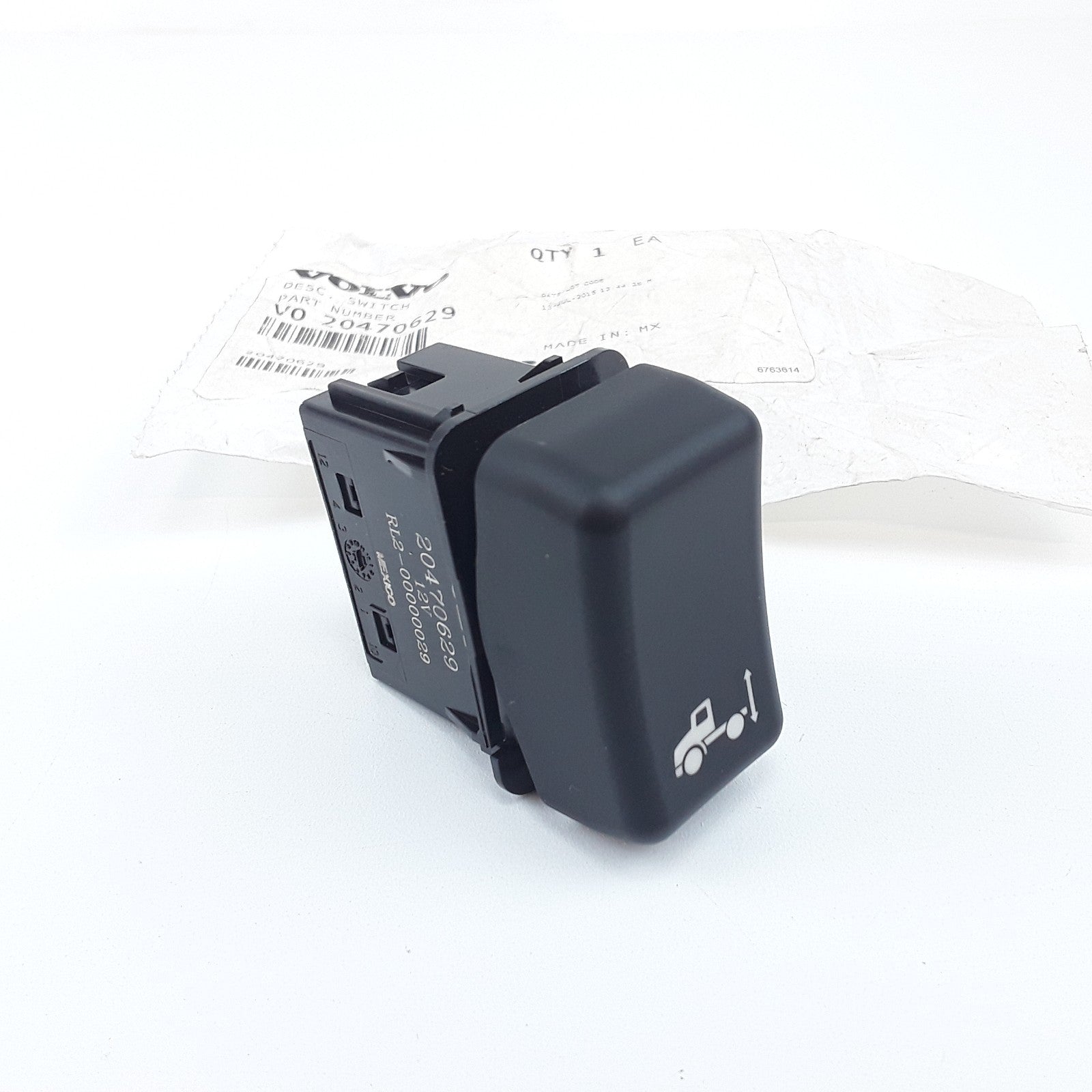 Volvo 20470629 Genuine Air Suspension Height/level/dump Rocker Switch Button
