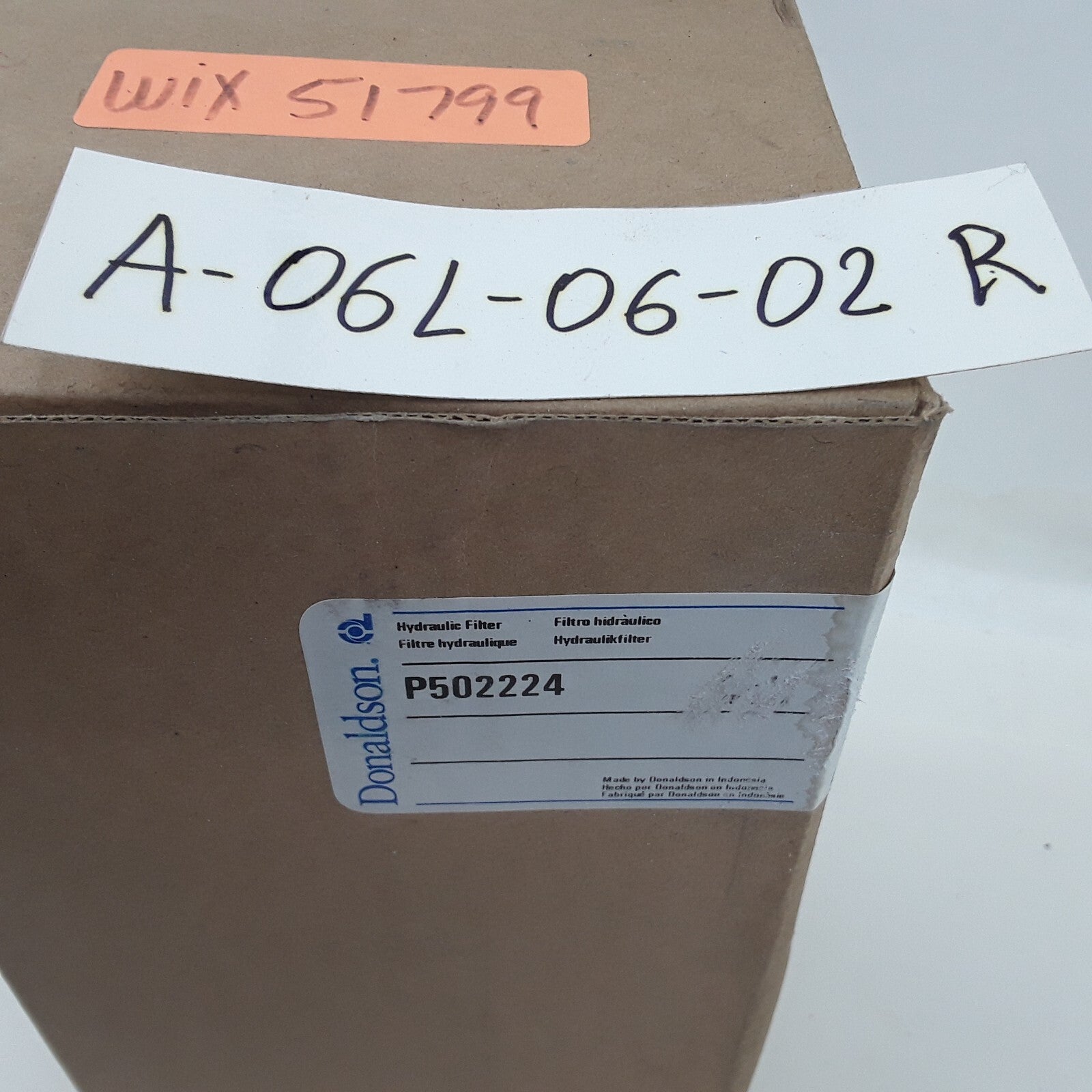 Donaldson P502224 Heavy Duty High Performance Spin-On Hydraulic Filter