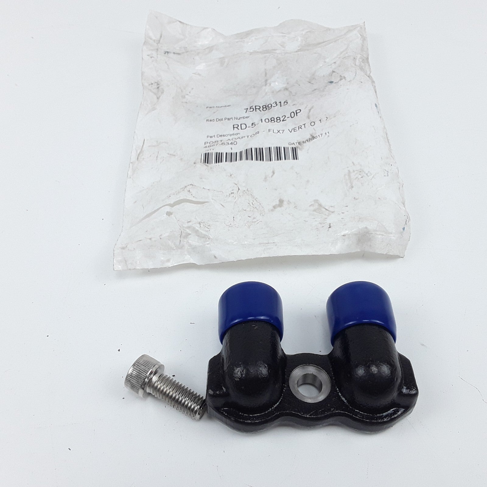 Red Dot 75R89315 Tube-O Discharge & Suction A/C Compressor Fitting Manifold FLX7