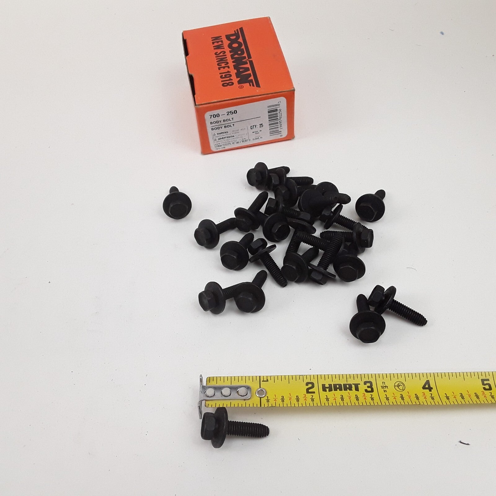 Car Truck Direct Replacement Body Bolt -Fits GM - M6-1.0 x 25mm Pack of 25