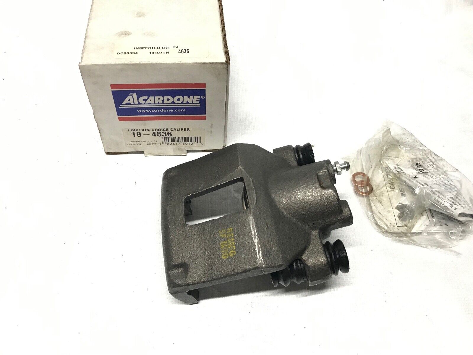 Disc Brake Caliper-Police Interceptor Rear-Left/Right Cardone 18-4636 Free Shipp - HotCarParts