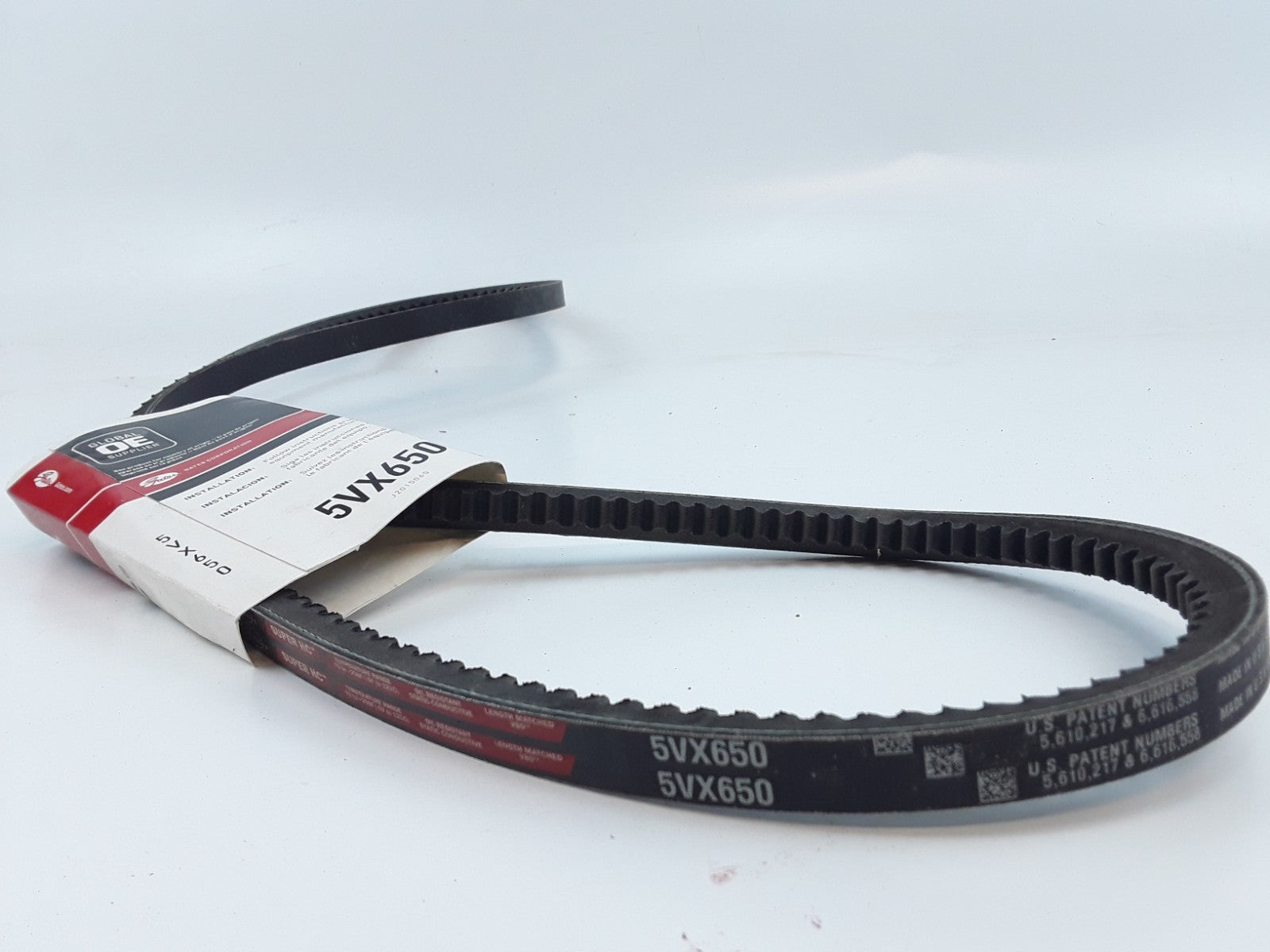 Gates 5VX650 Super HC V-Belt Assembly 5/8" x 65" Fits Van Hool C2045 (2000)
