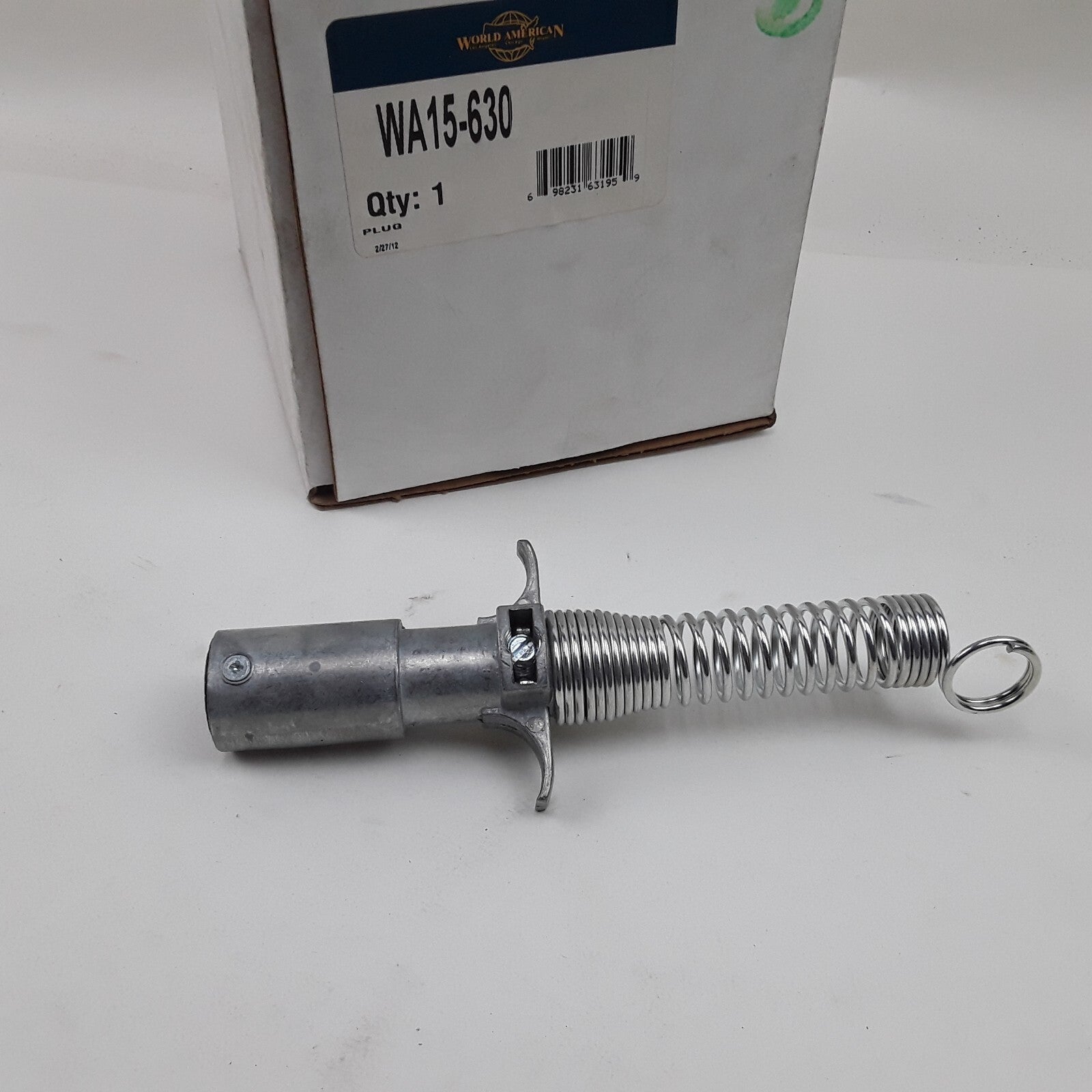 World American WA15-630 - Tractor Wiring Plug - 6 -Way, with Spring and Cable