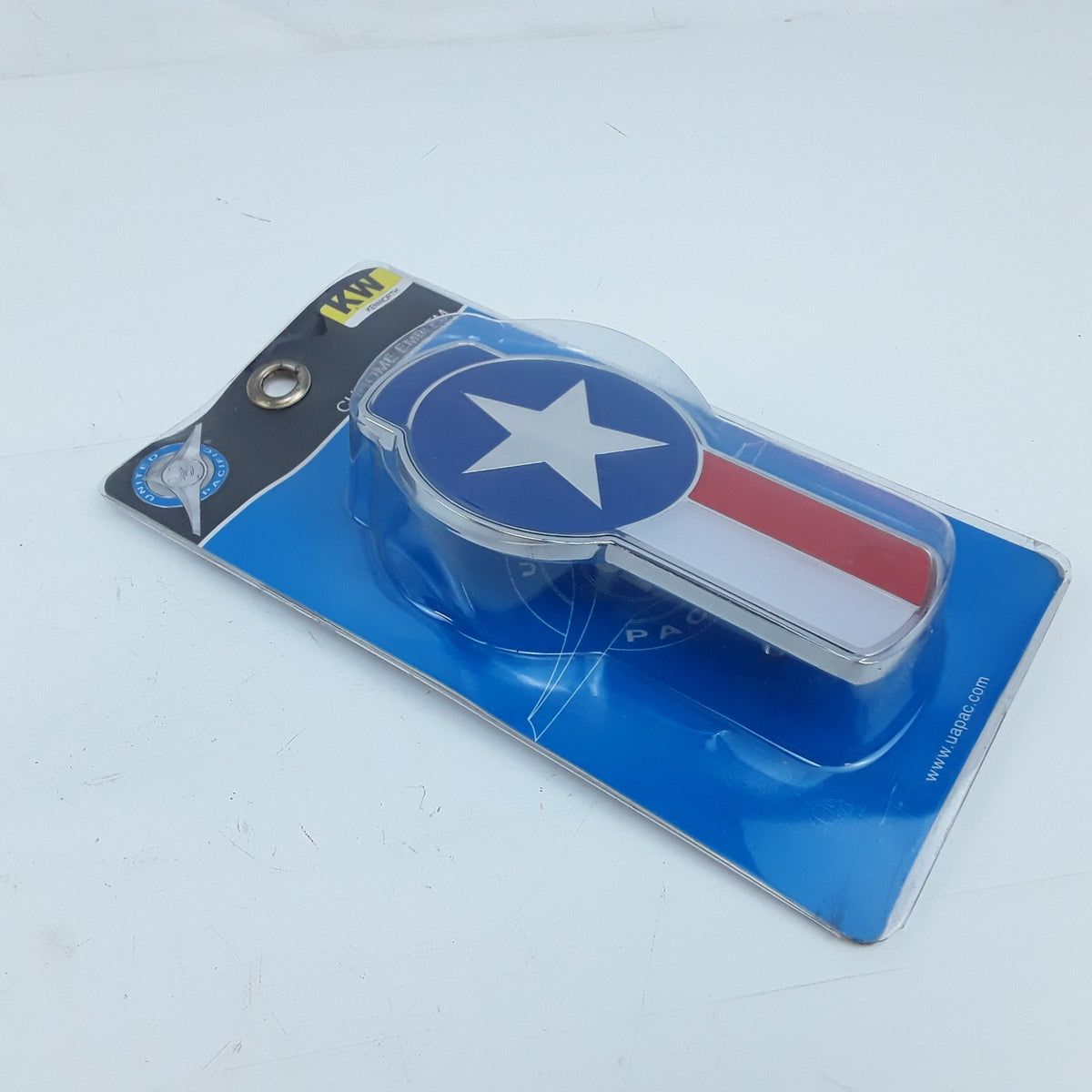 Emblem Chrome Die Cast Texas Flag Fits Kenworth C500 K270 K100 K370 1981-2025