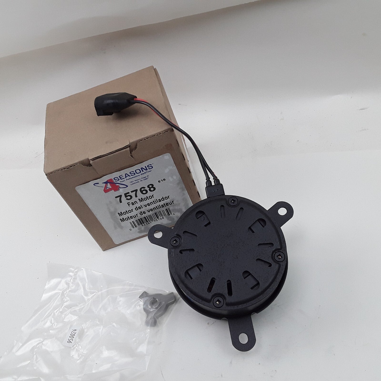 Four Seasons 75768 Condenser Fan Motor Fits Cadillac Chevrolet GMC (2004-2014)