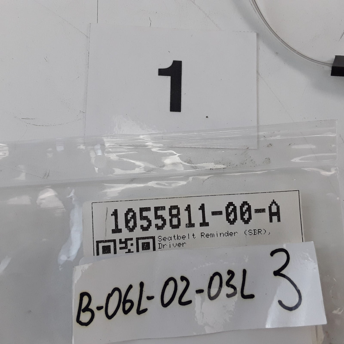 For Tesla Model X Seat Belt Reminder Driver 1055811-00-A