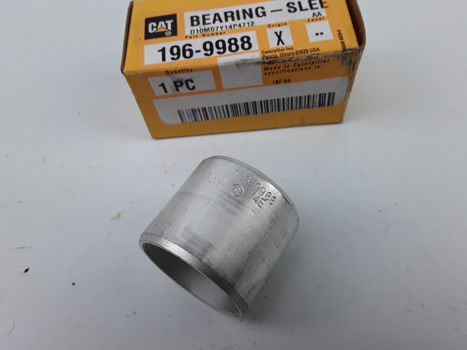 For Caterpillar Cat 196-9988 bearing sleeve new in box Fast Free Shipping - HotCarParts