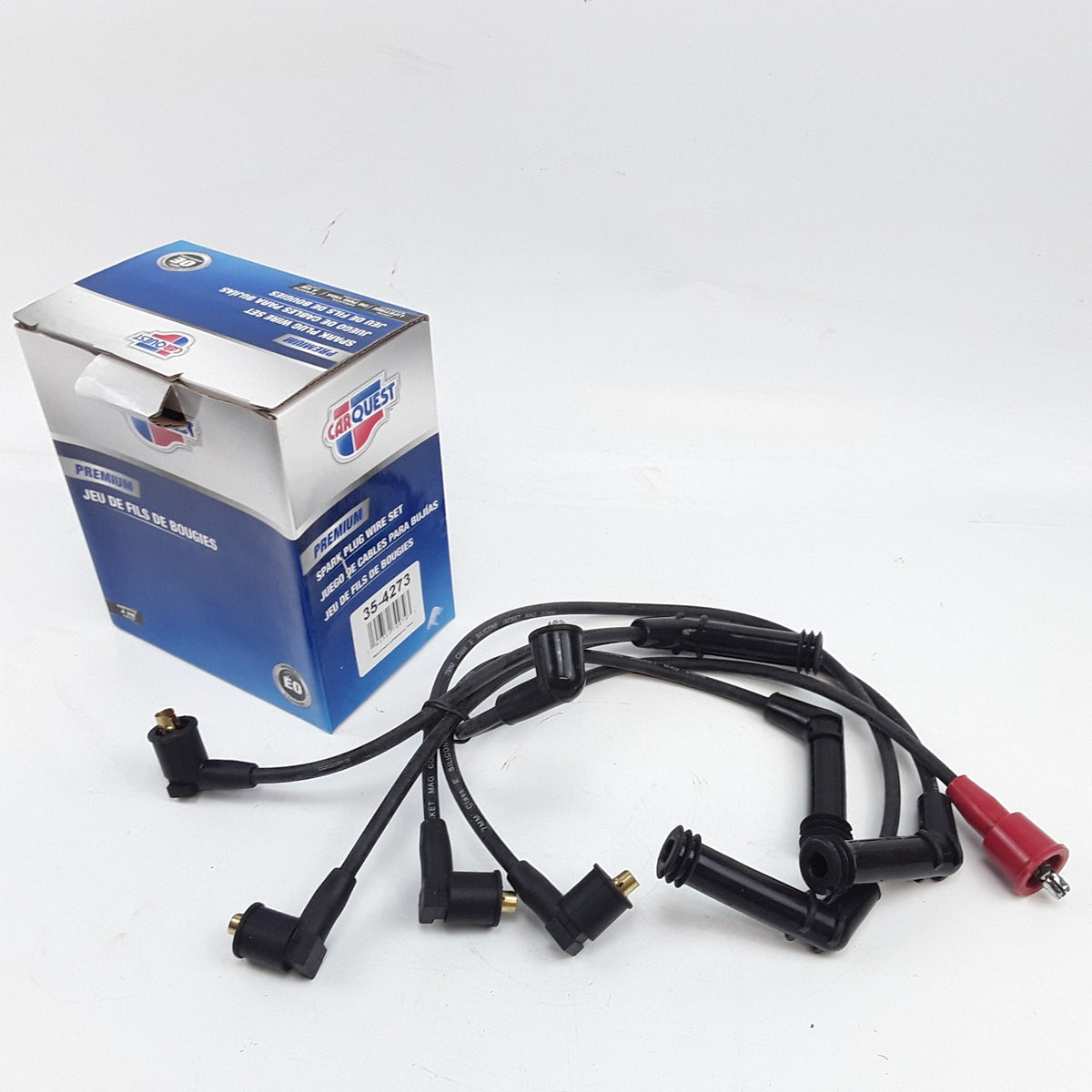 Spark Plug Wire Set Fits Hyundai Scoupe (1991 1992 1993 1994 1995) 1.5L-I4
