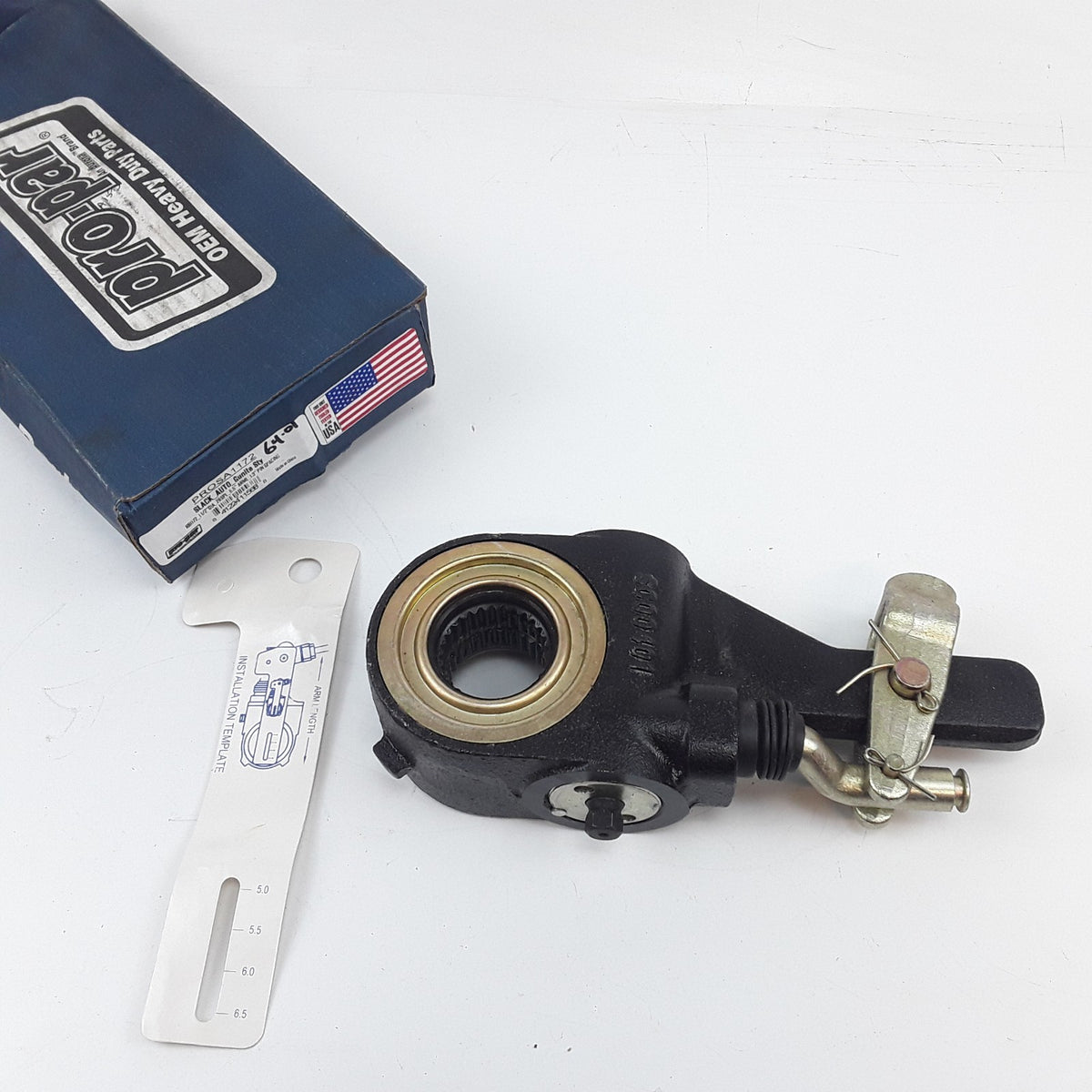 Automatic Slack Adjuster Straight 1-1/2"-28 Spline 5-1/2" Steer & Drive Axle