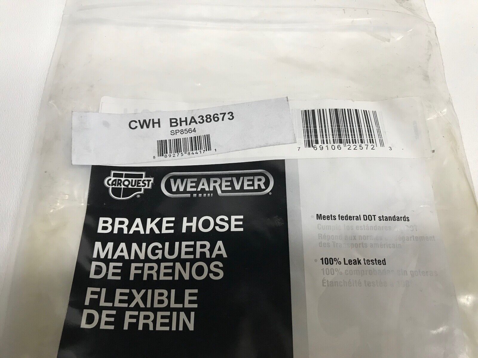 Brake Hydraulic Hose-Premium Brake Hose Front CARQUEST SP8564 for Sprint, Metro - HotCarParts