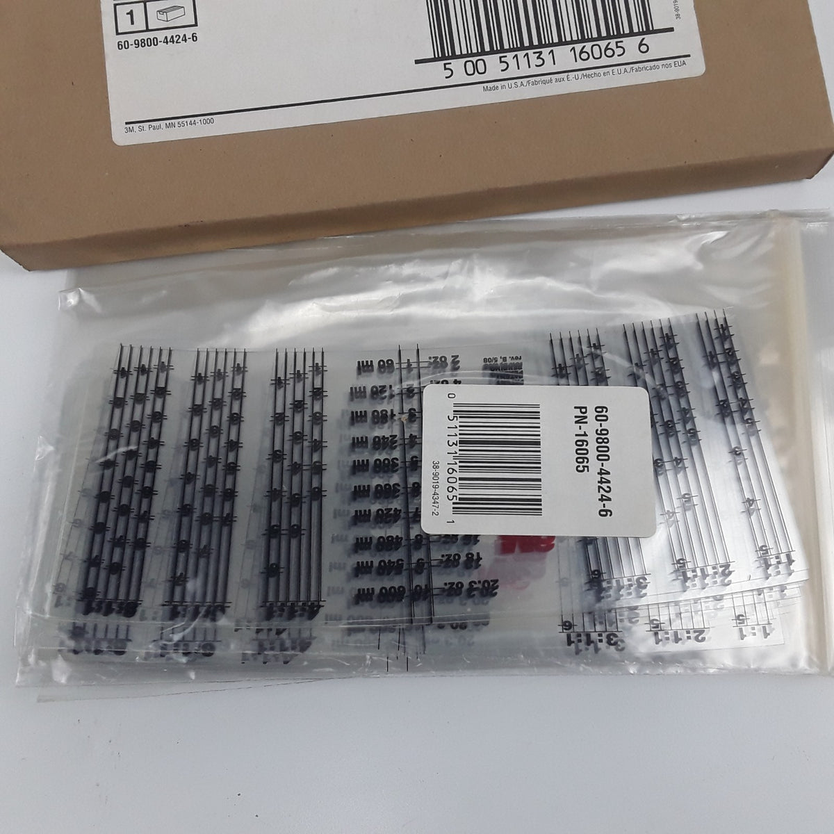 3M 16065 Paint Preparation System Mylar Film Inserts Generic 100 Per Box