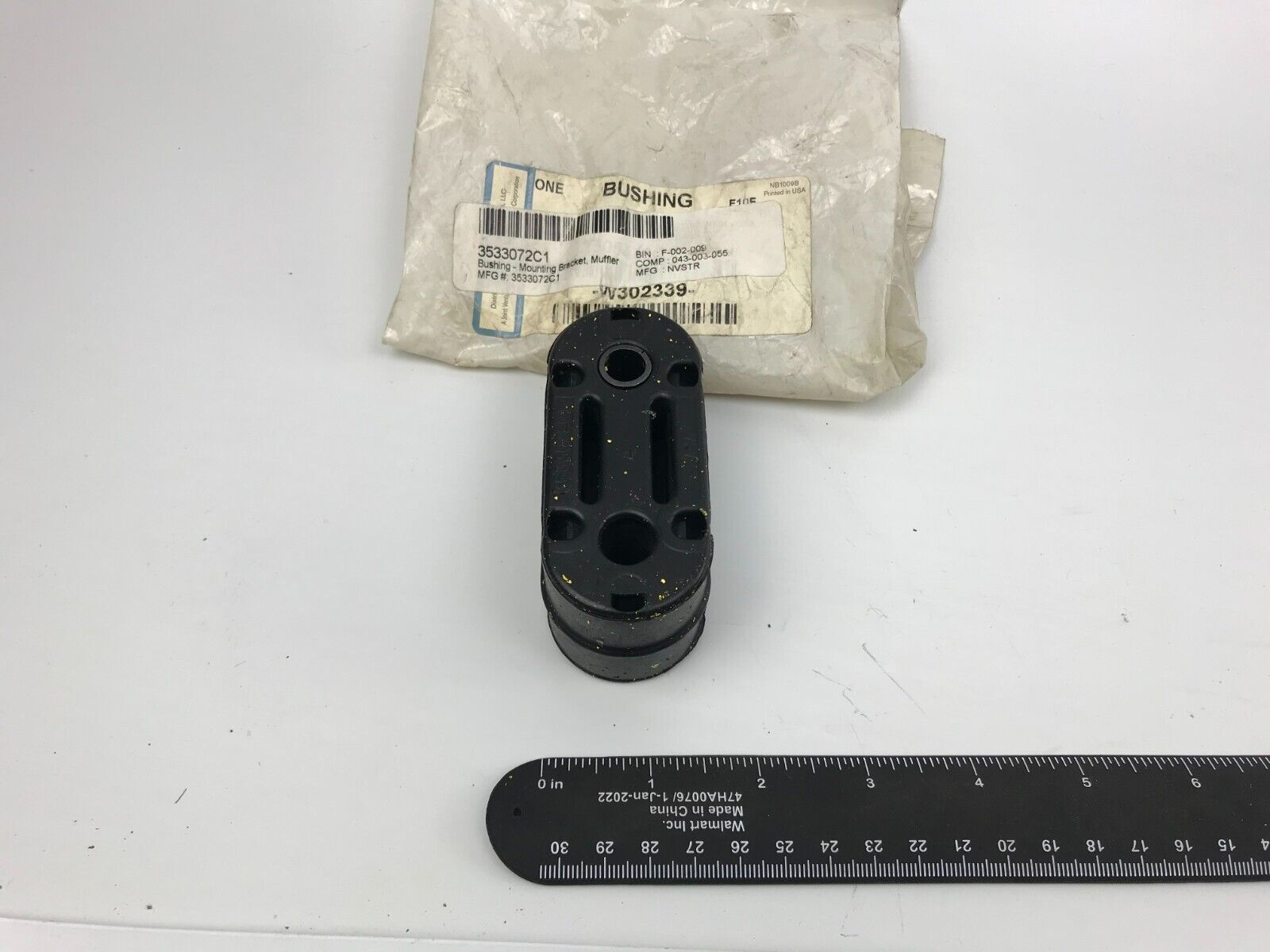 OEM International 3533072C1 Rubber Bushing Muffler Bracket Mount W302339 M553721 - HotCarParts