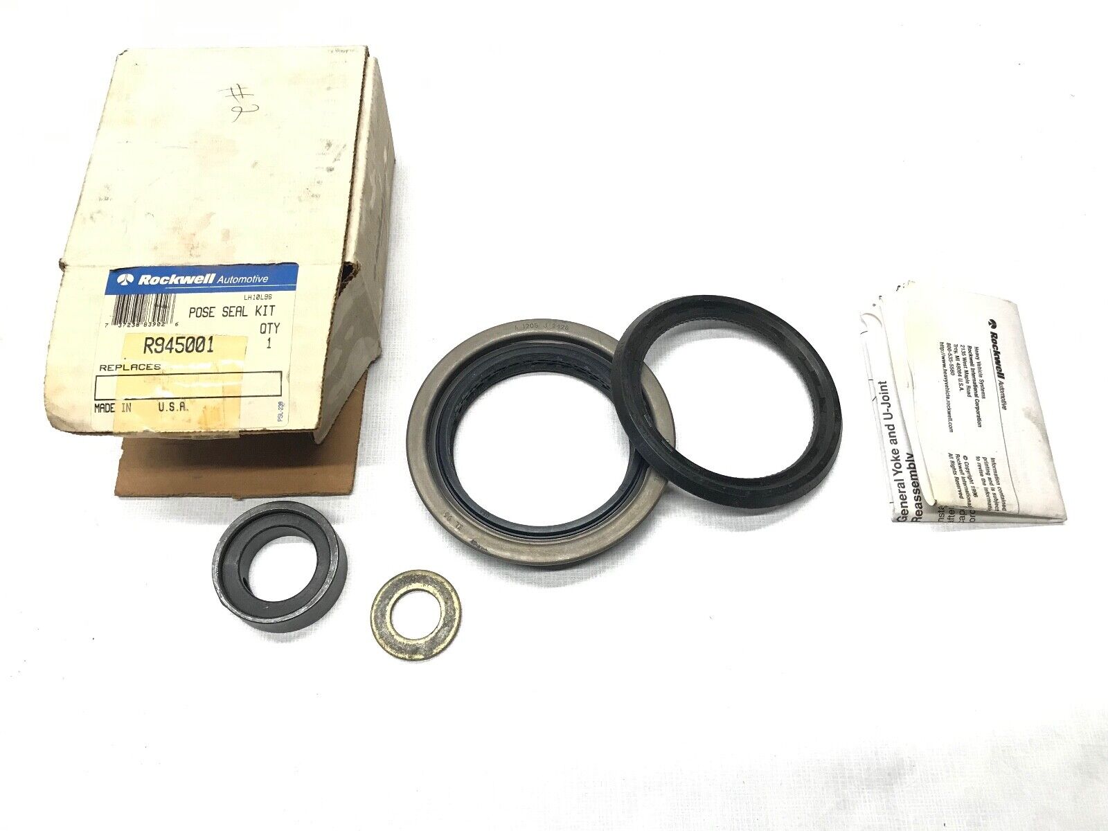 GENUINE ROCKWELL R945001 POSE SEAL KIT FAST SHIPPING - HotCarParts