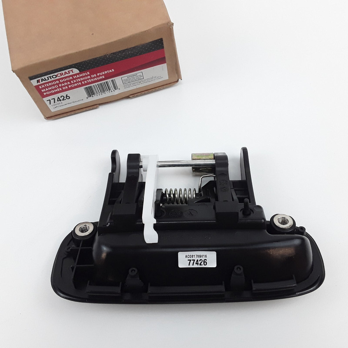 Rear Left Exterior Door Handle Fits Toyota Corolla (1998 1999 2000 2001 2002)