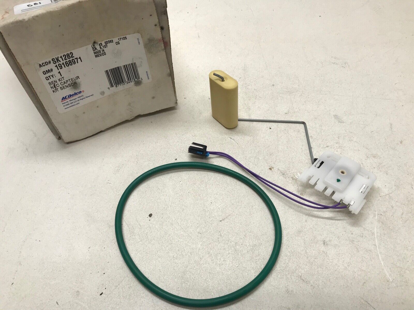 Fuel Level Sensor ACDelco GM Original Equipment SK1282 fits GM 19168971 - HotCarParts