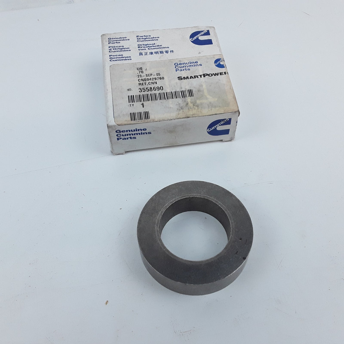 Cummins 3558690 Valve Disc Retainer Fits Primarily Non Certified 14L N14 Engines