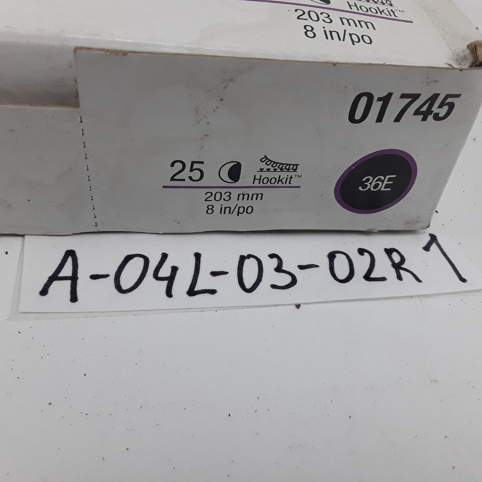 3M Hookit 051144-01745 381C N 36 Type C Abrasive Discs, Grade 16, 7" x 7/8"