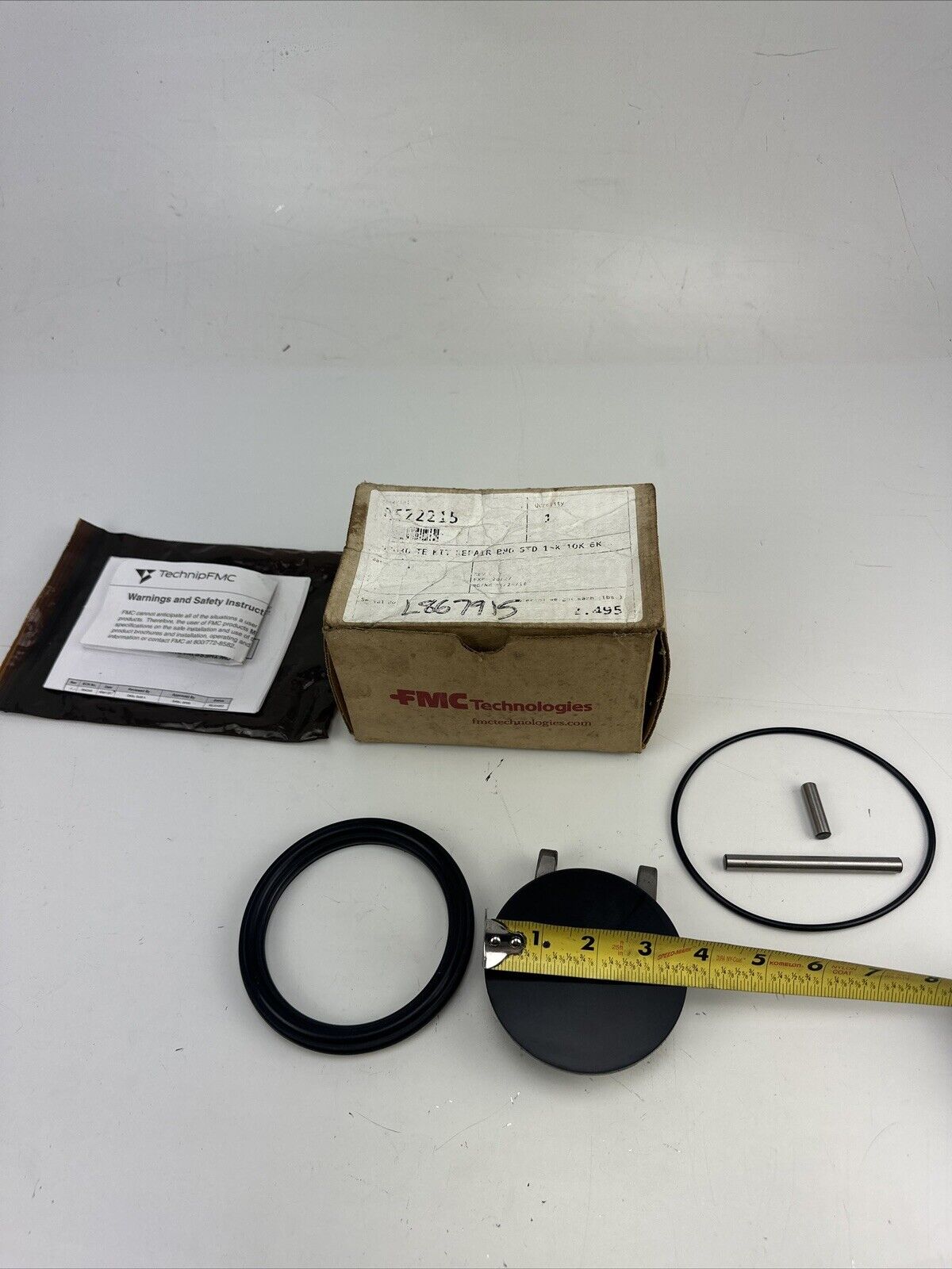 FMC Technologies P522215 Top Entry Check Valve Repair Kit New BNO STD 15K 10K 6K - HotCarParts