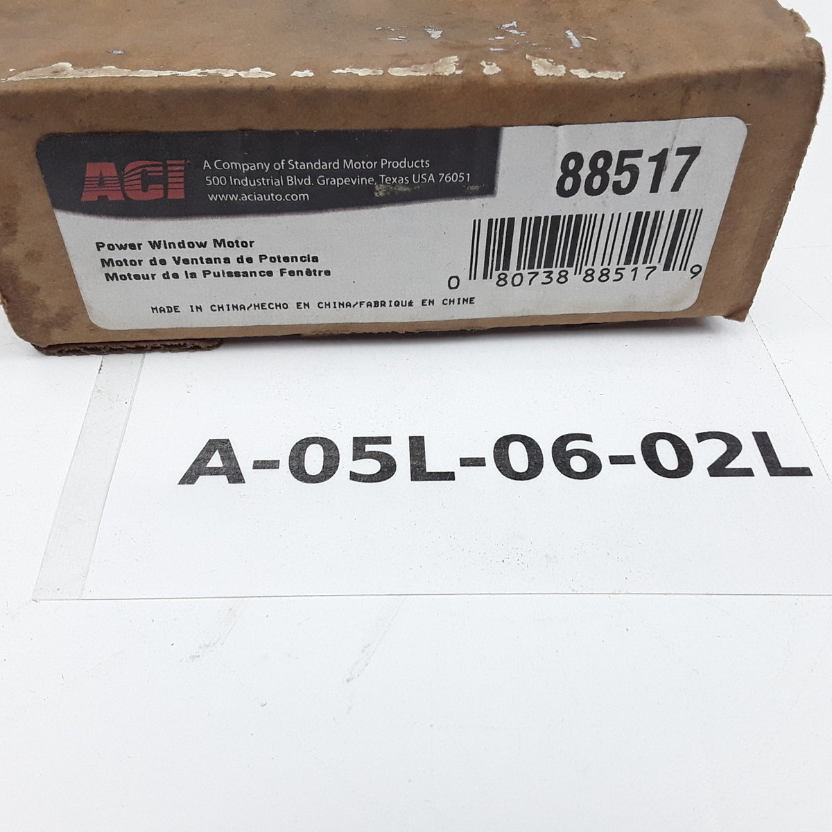 ACI 88517 Front Right Power Window Motor Fits Honda Civic (2006 2007 2008-2011)