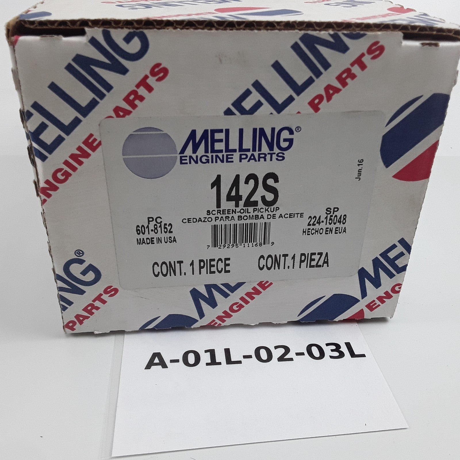 Melling 142S Screen Oil Pickup For Chrysler Plymouth Dodge (1987 1988 1889-2000)