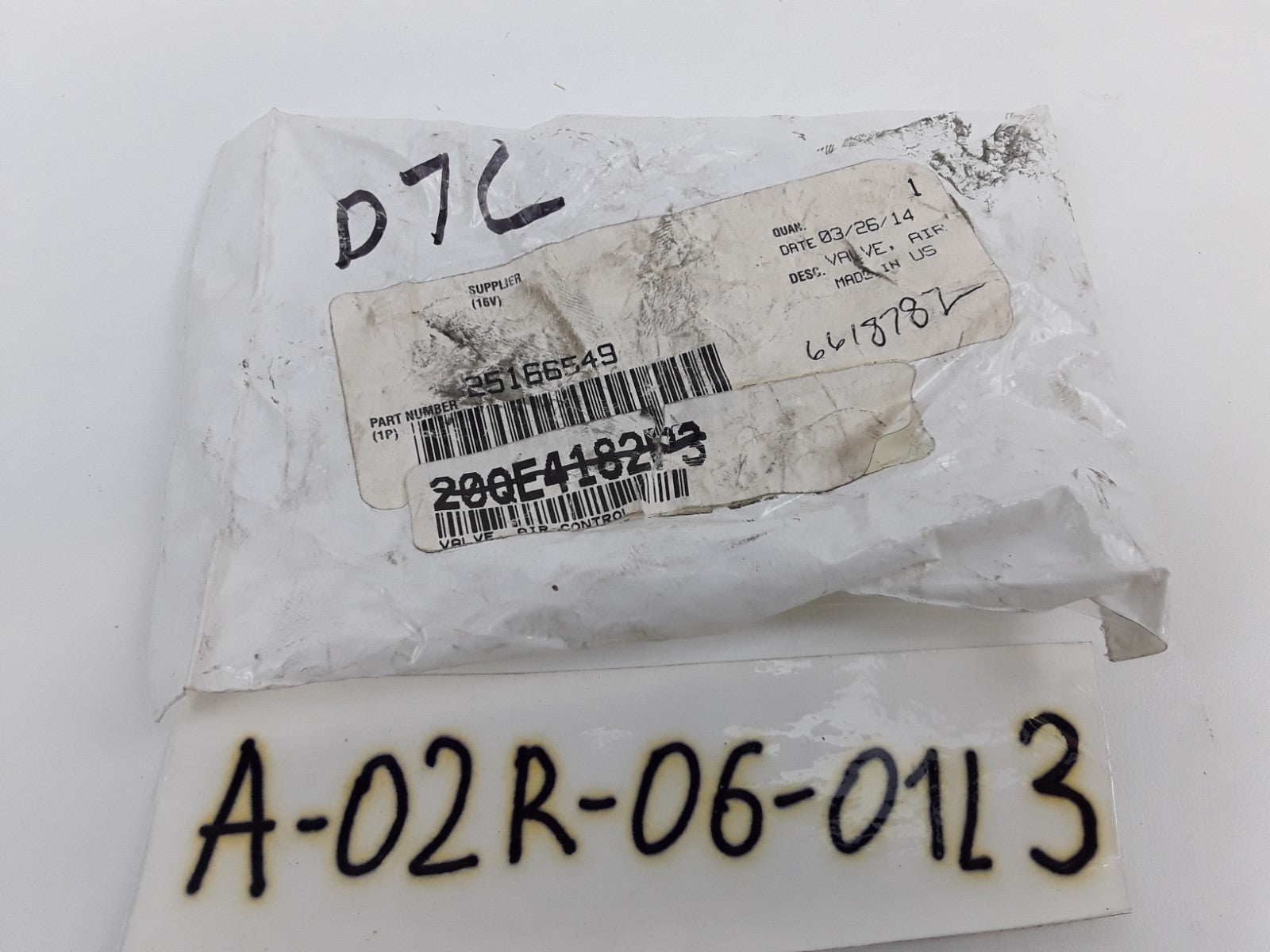 Mack 25166549 20QE4182-P3 Air Brake Control Valve Heavy Duty For Mack Truck