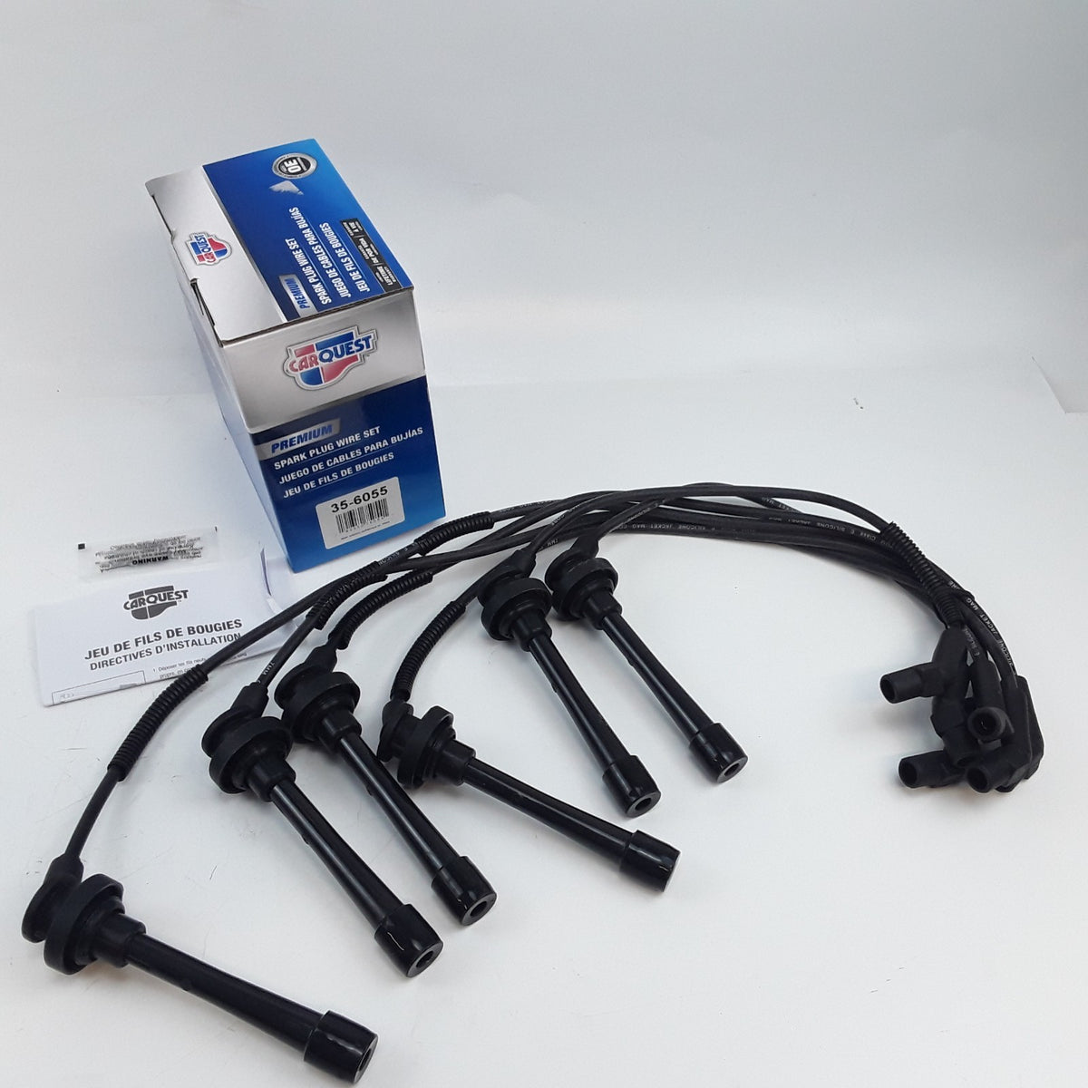 Spark Plug Wire Set Fits Honda Passport Isuzu Rodeo (1993 1994 1995 1996)