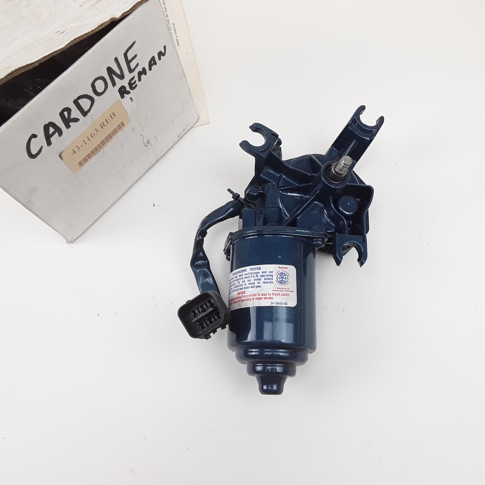 Front Windshield Wiper Motor Fits Hyundai Excel & Mitsubishi Precis  1990-1993