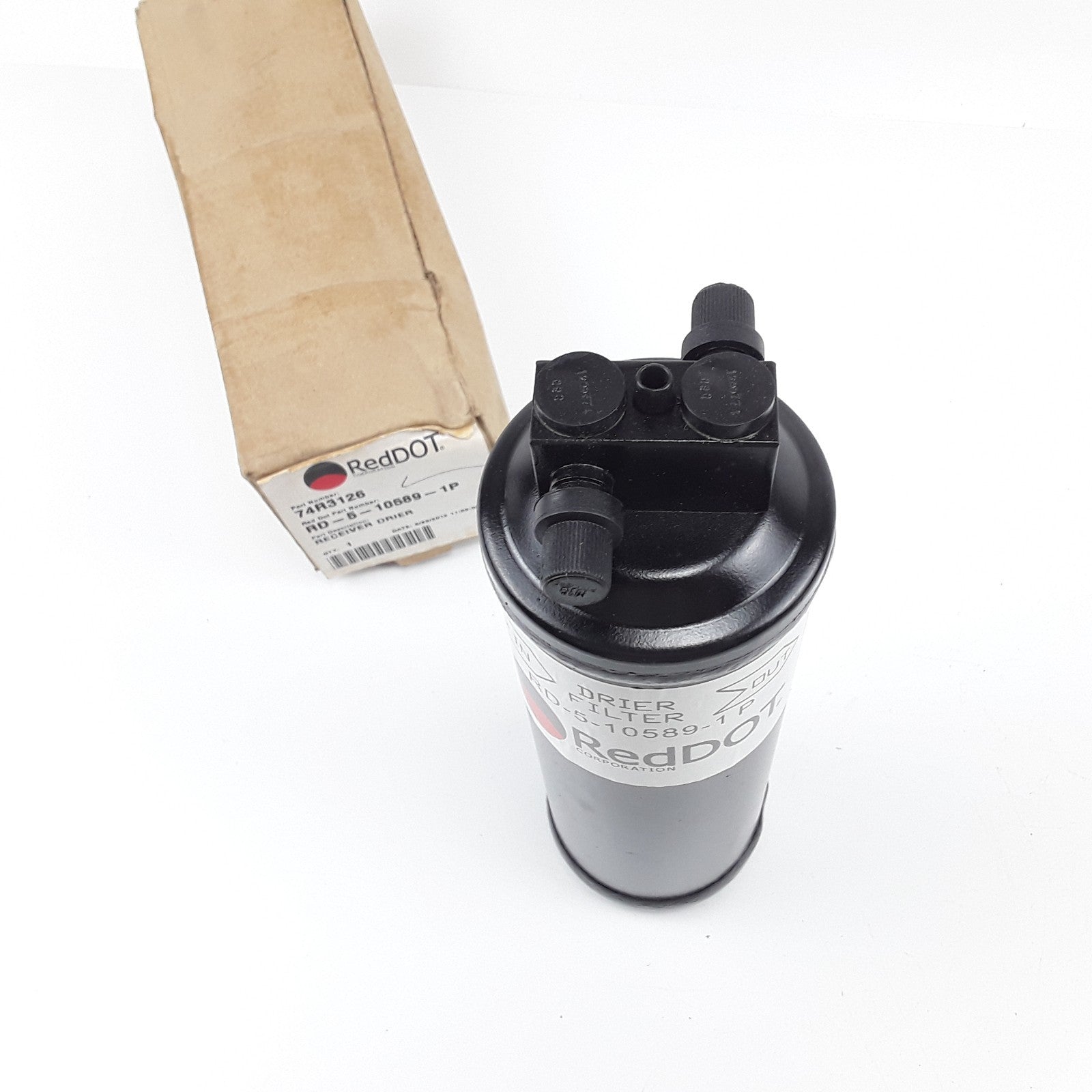 Steel Filter Drier Fits Freightliner FLB M2 FLD120SD FLD112 FLD132 (2002-2018)