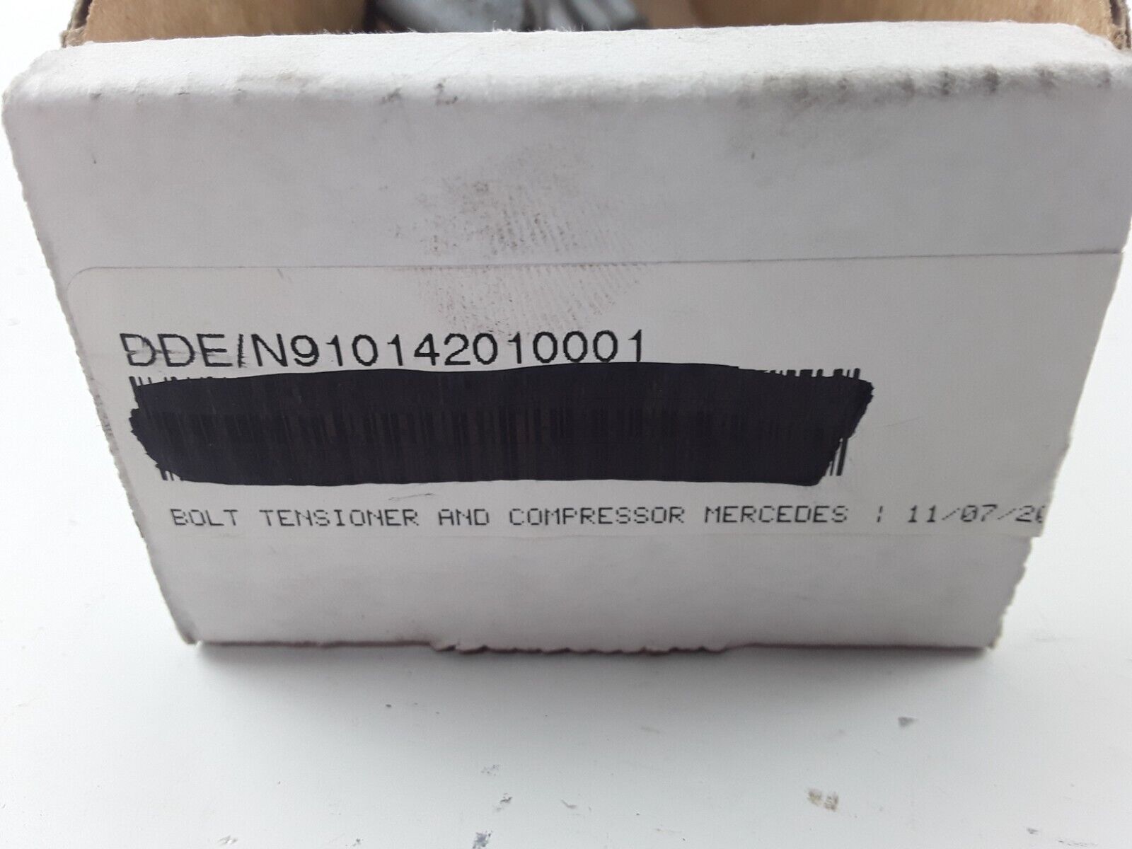 DDE N910142010001 BOLT TENSIONER AND AIR COMPRESSOR FITS MERCEDES MBE OM 906 LA - HotCarParts
