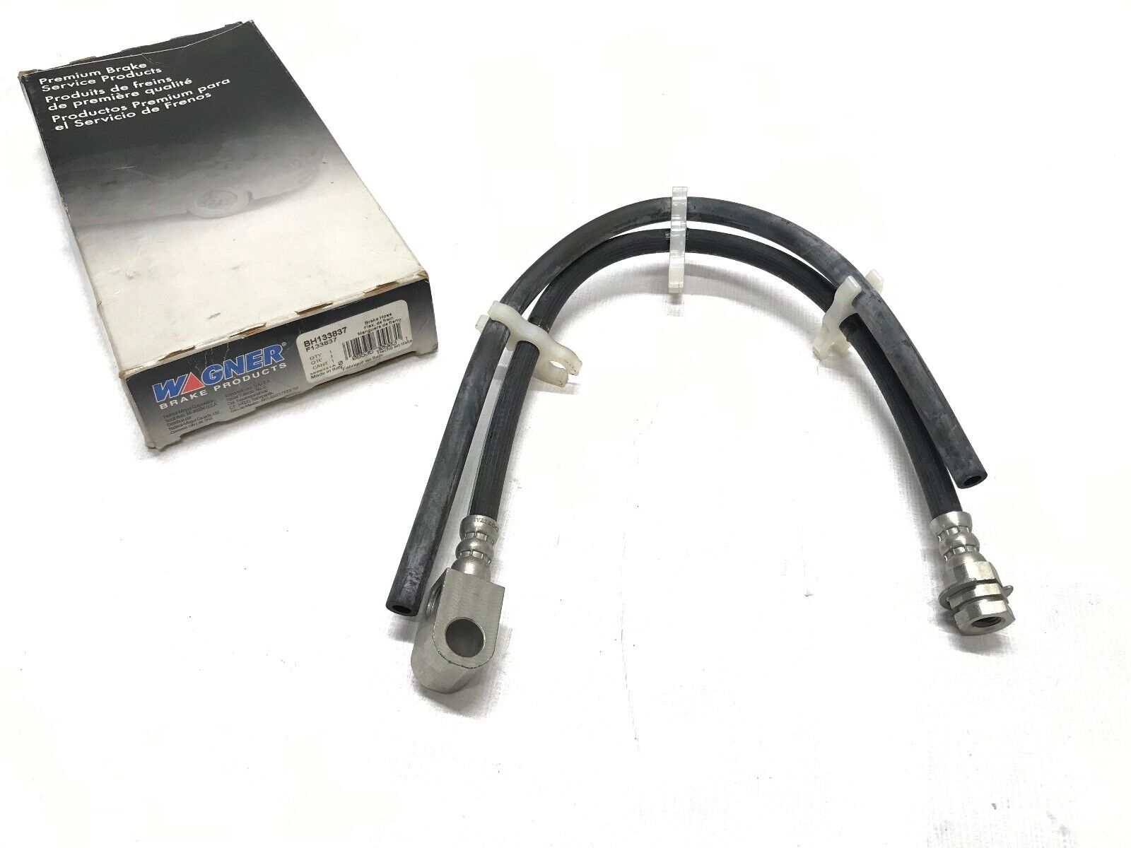 Brake Hydraulic Hose-Hose Wagner BH133837 - HotCarParts