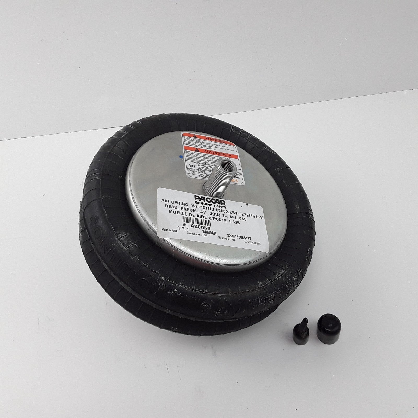 Paccar AS0058 Airlift Bag Air Suspension Spring For Heavy Duty Car Trucks