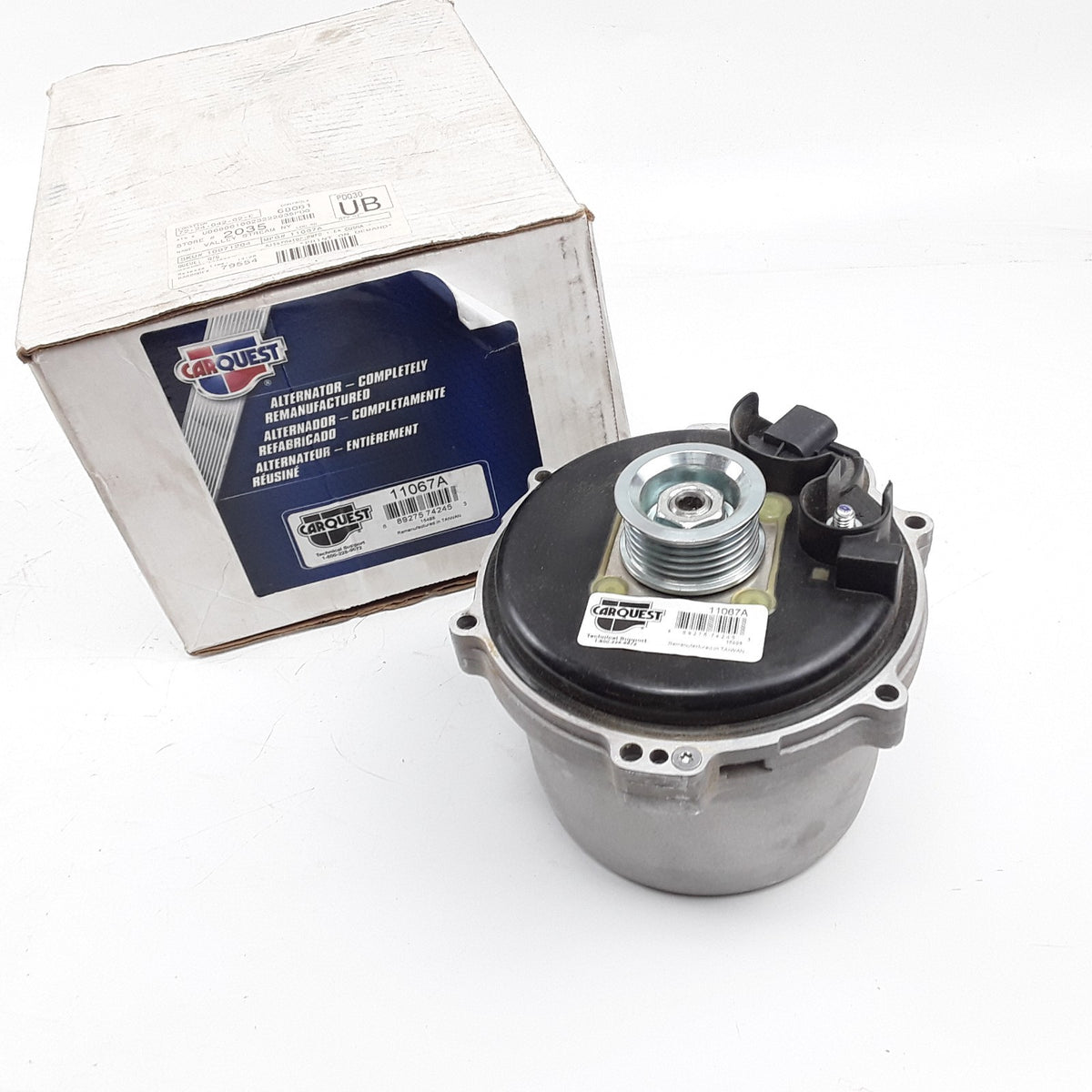 Carquest 11067A Alternator Fits BMW 745Li 745i (2002 2003 2004) V8 4.4L