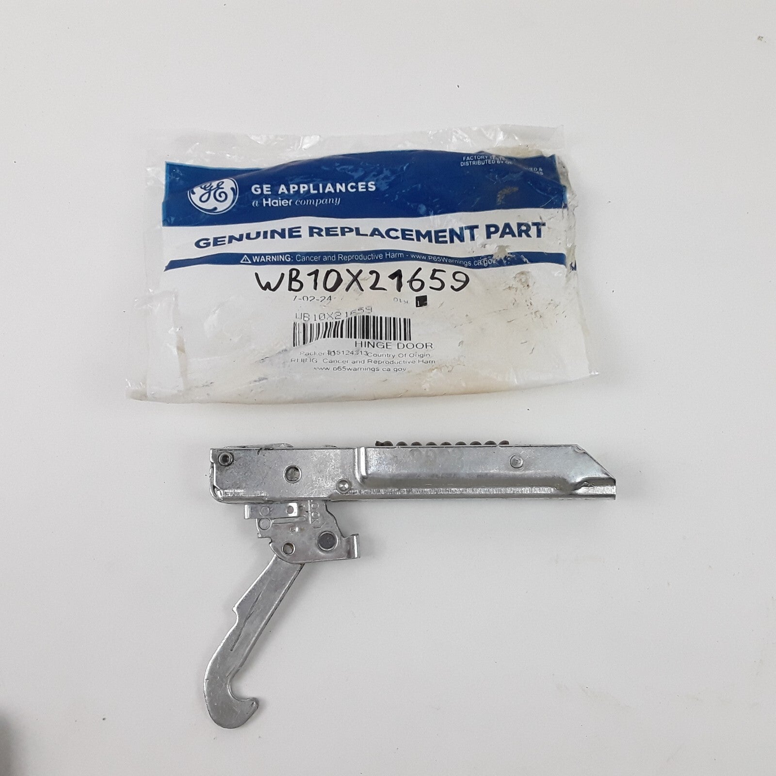 GE WB10X21659 Range/Stove Oven Door Hinge Genuine Equipment Part
