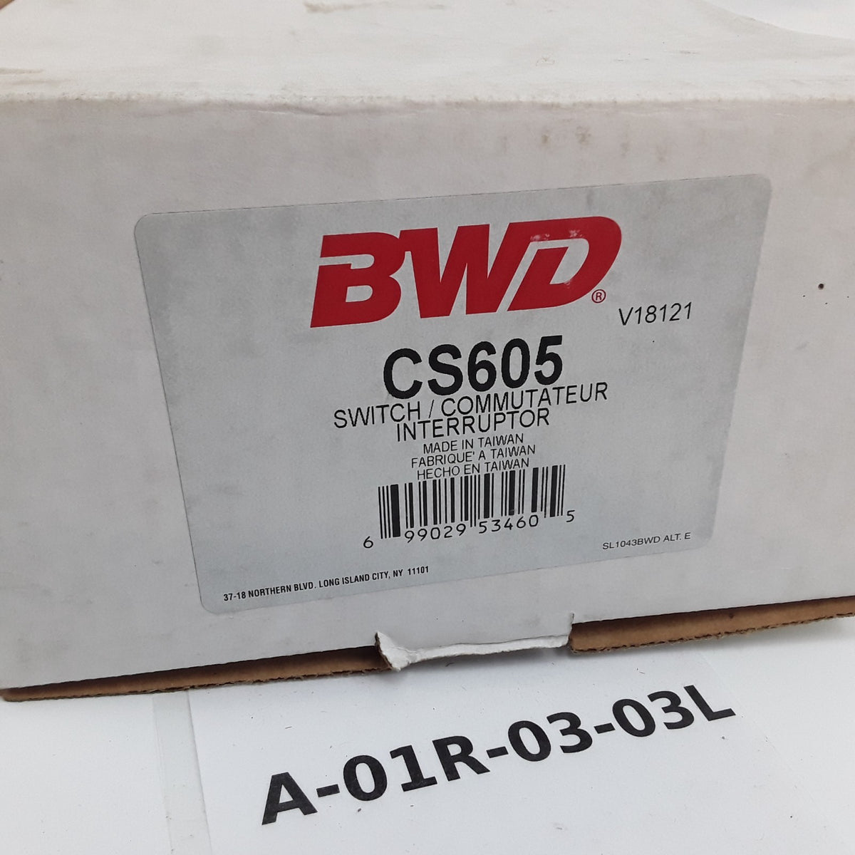 BWD CS605 Column Switch Fits Jeep TJ Wrangler (2001 2002 2003 2004 2005 2006)