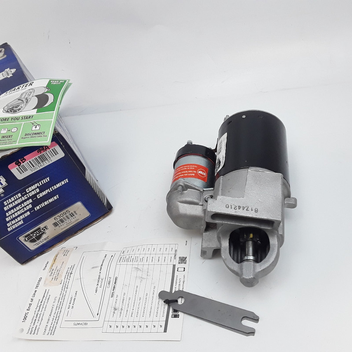 Starter Motor Fits Buick Chevrolet Oldsmobile Pontiac (1983 1984 1985 1986-1991)