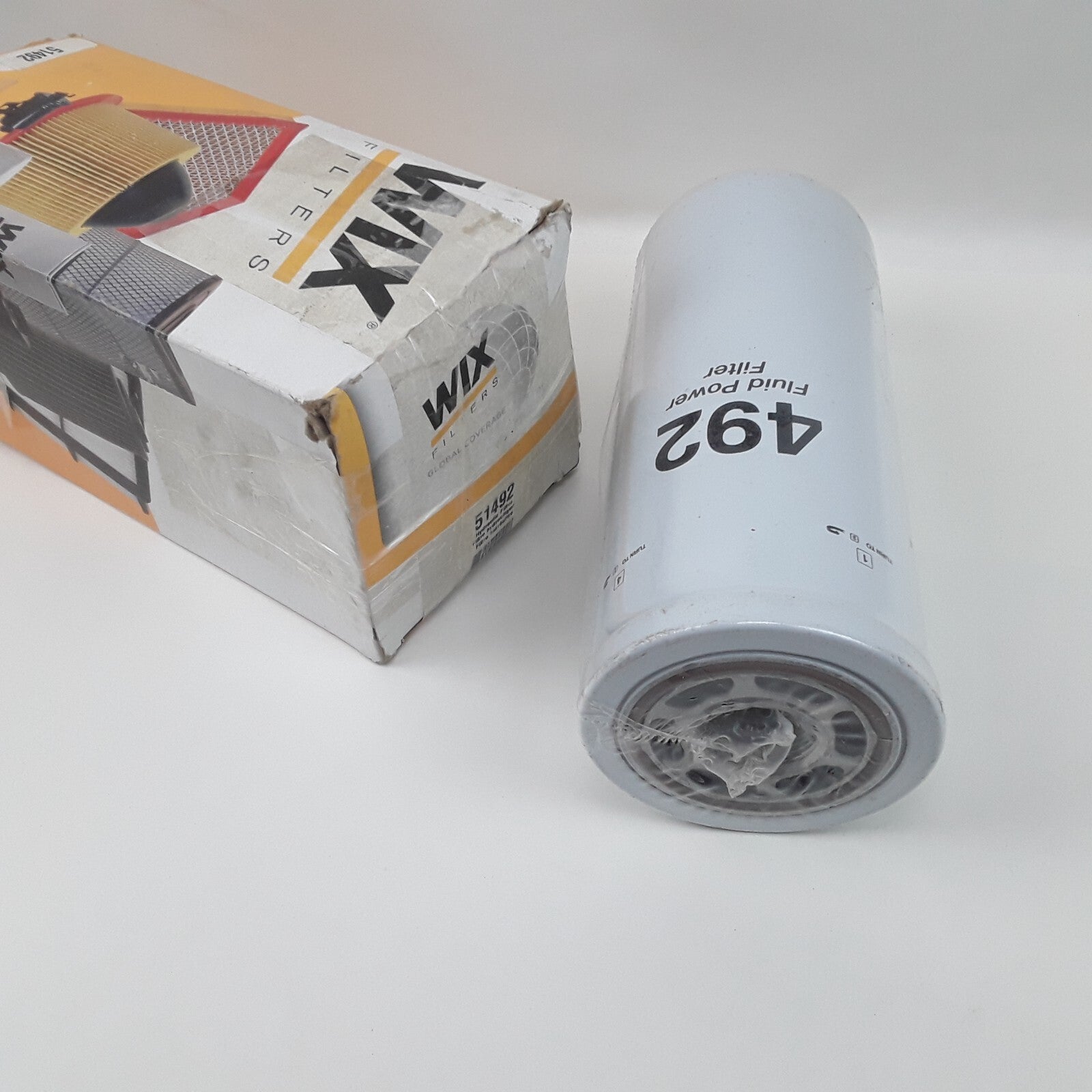 Wix 51492 492 Spin-On Hydraulic Filter Construct Heavy Duty High Performance