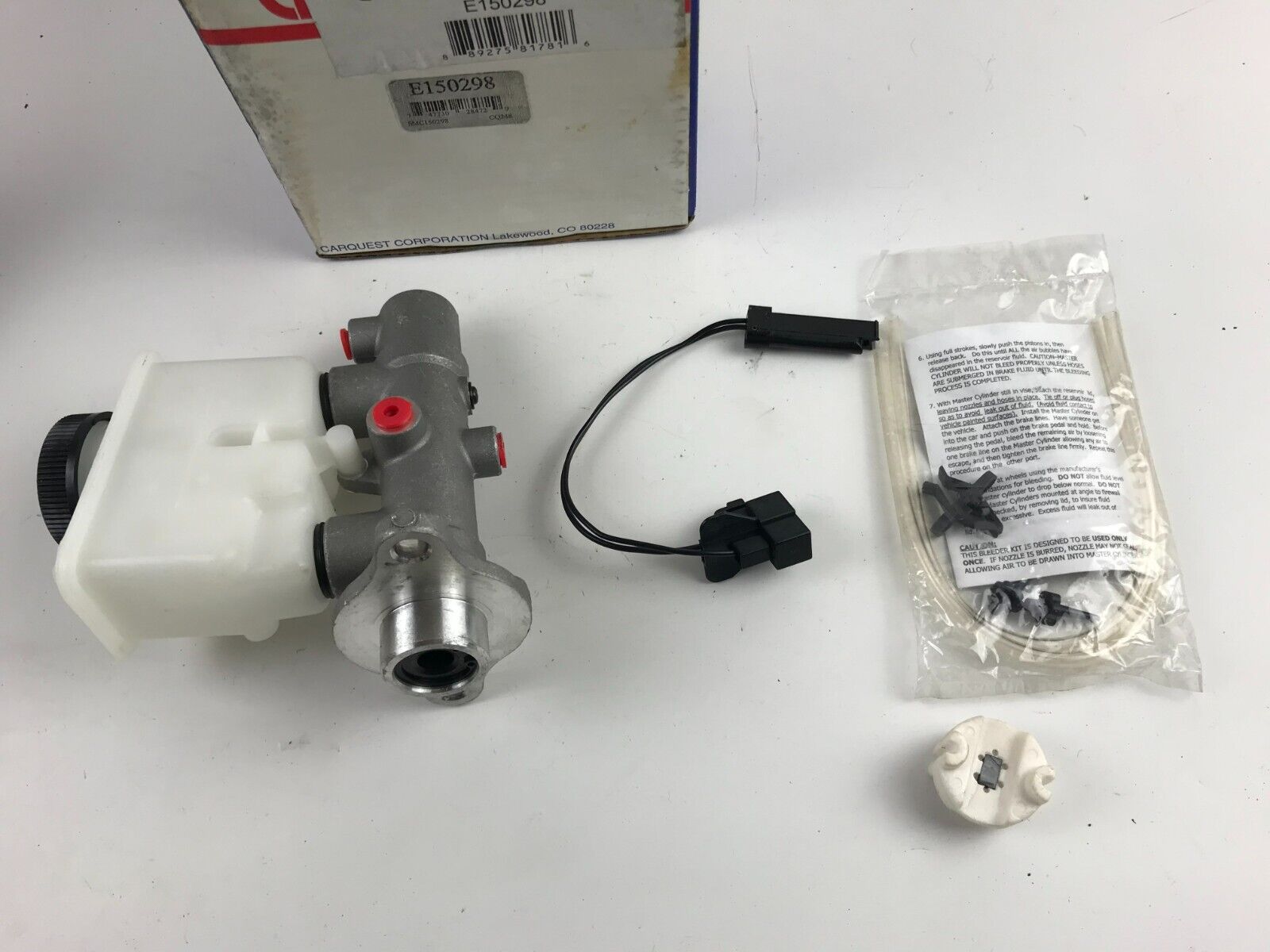 Brake Master Cylinder CARQUEST MCA39950 FAST SHIPPING E150298 - HotCarParts