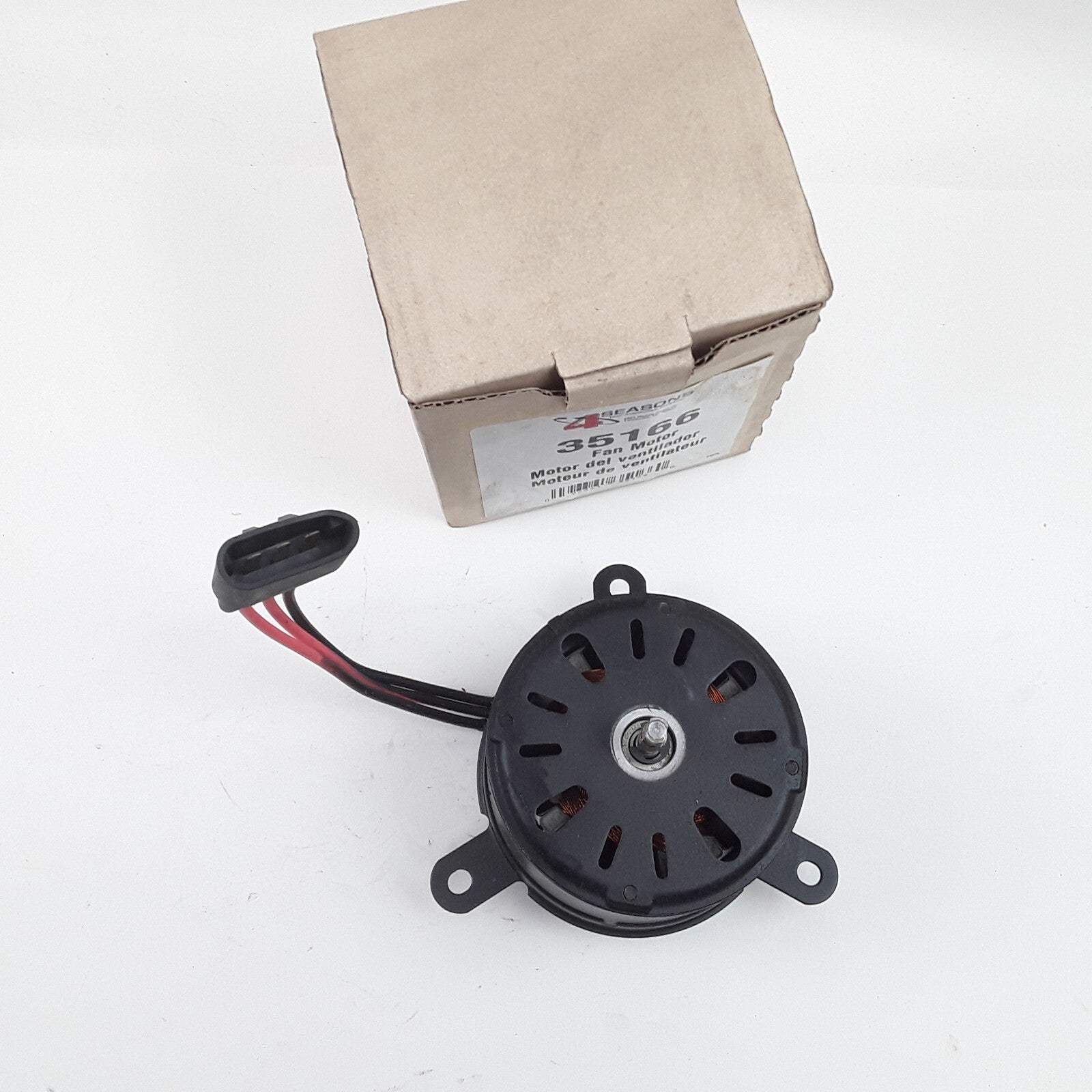 Four Seasons 35166 Condenser Fan Motor Fits Lincoln Mercury Ford (1994-1996)