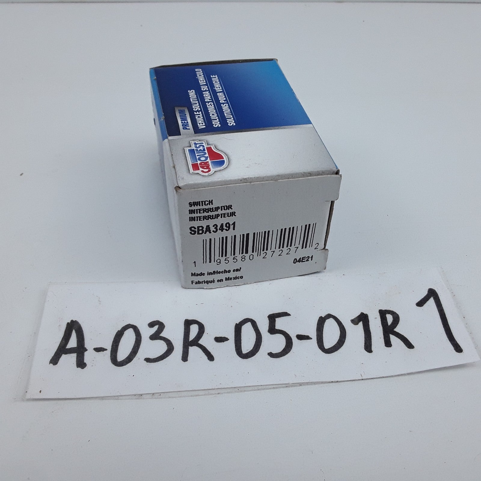 Carquest SBA3491 Toggle Switch Assembly Heavy Duty Durable Universal Fit