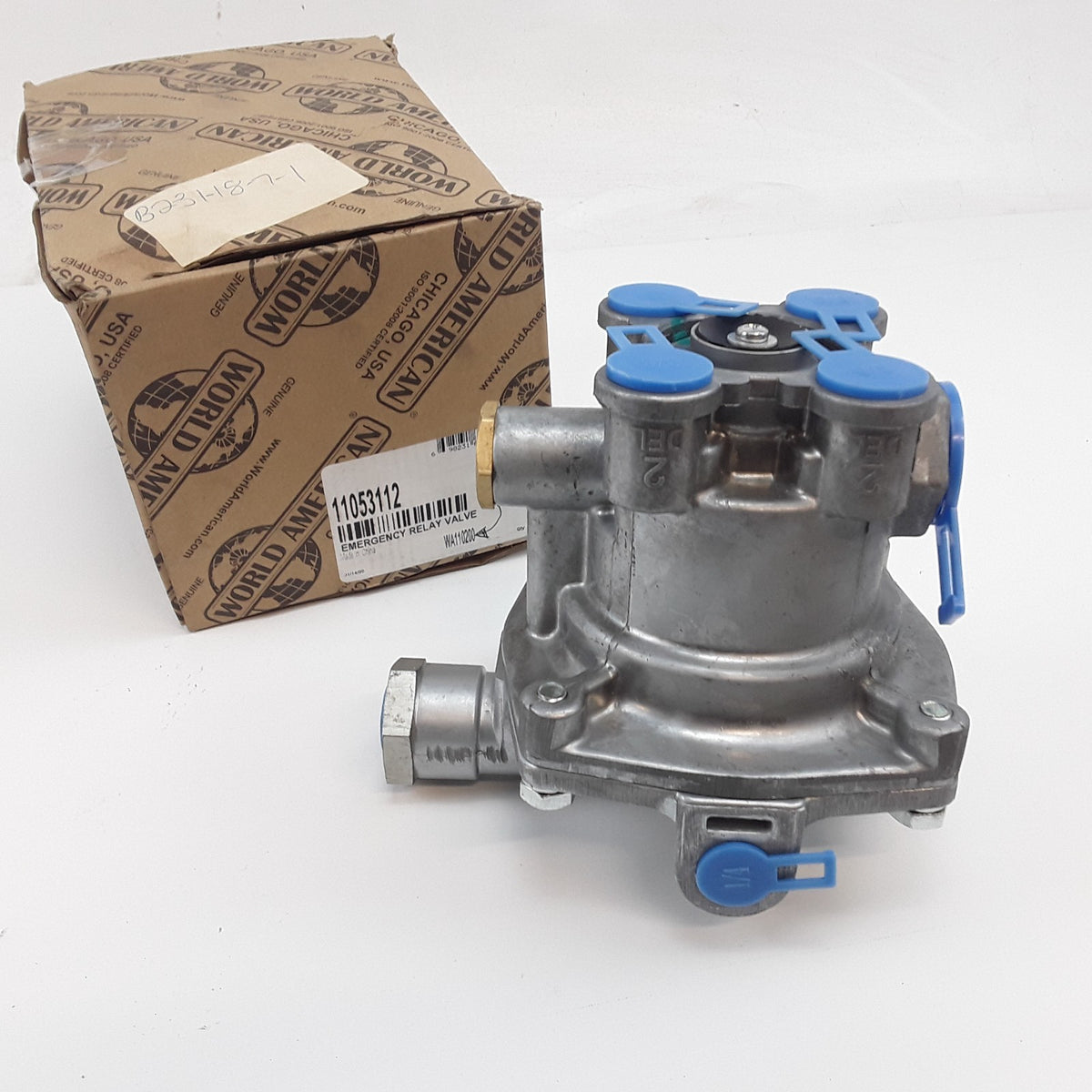 World American WA110200 Air Brake Emergency Relay Valve Replaces E-807995 110200
