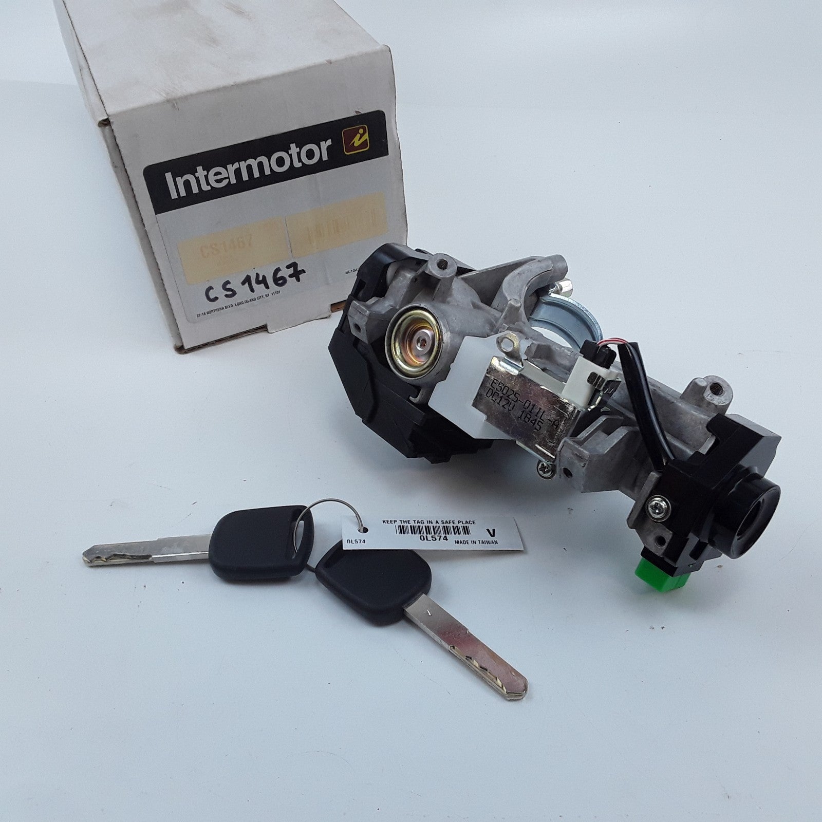 Intermotor CS1467 Ignition Switch With Lock Cylinder Fits Honda Accord (2003)
