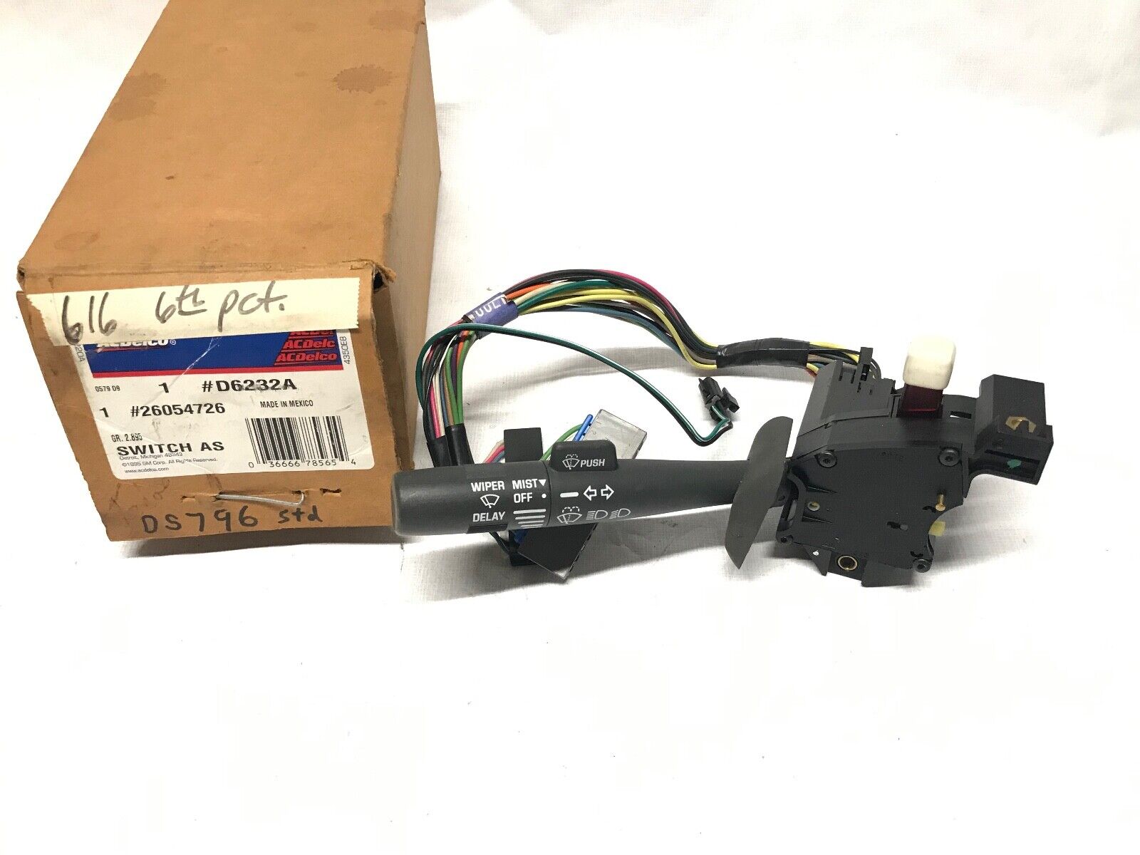 OEM ACDelco D6232A Dimmer Switch GM 26054726 - HotCarParts