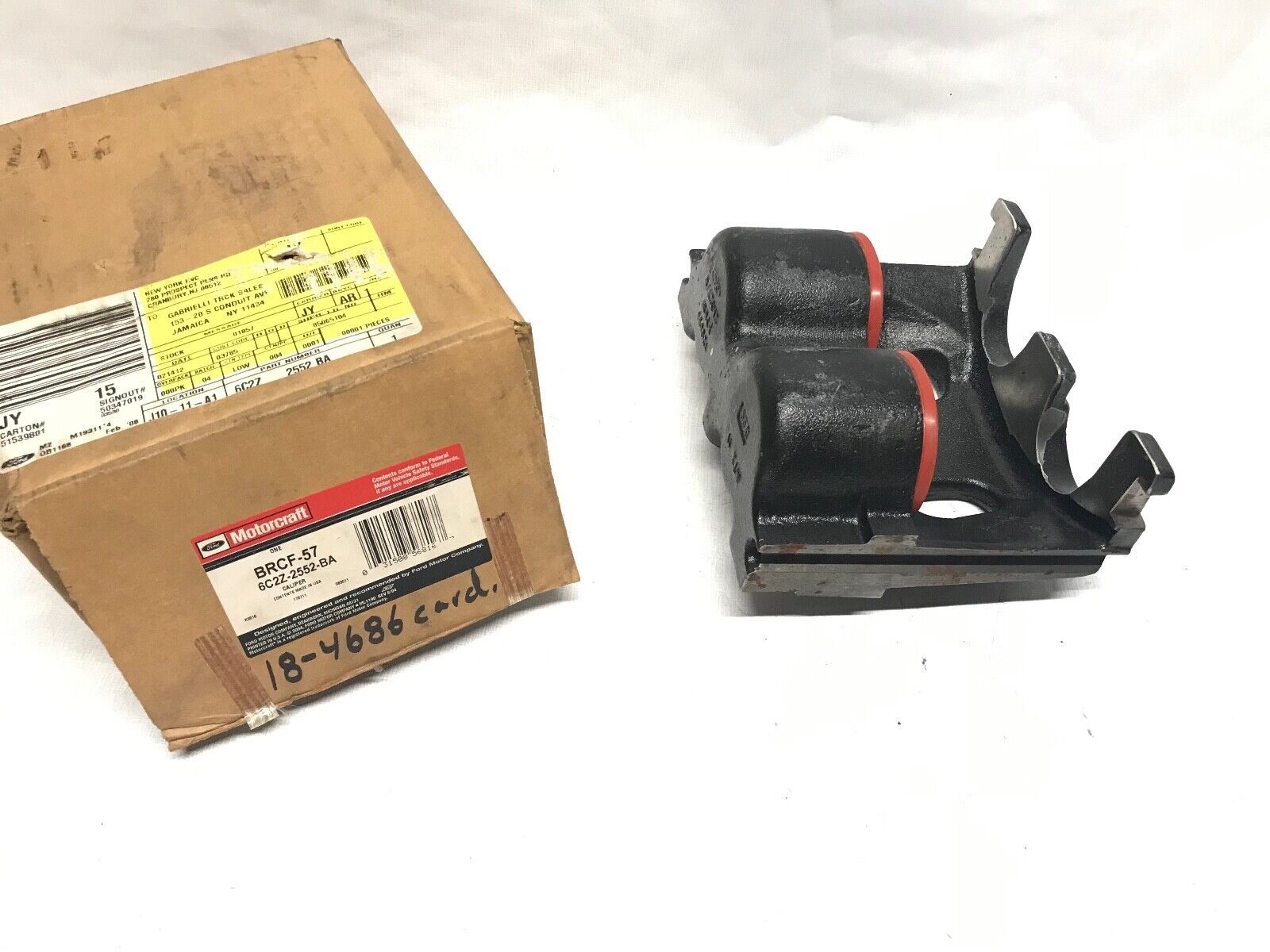 Disc Brake Caliper-Un-loaded Caliper Rear Right fits 05-07 Ford E-450 Super Duty - HotCarParts