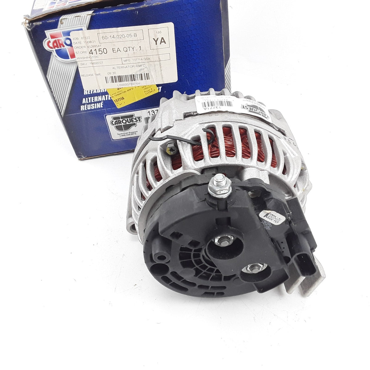 Carquest 13771A Alternator Fits Chevrolet Pontiac Oldsmobile 1999 2000 2001 2002